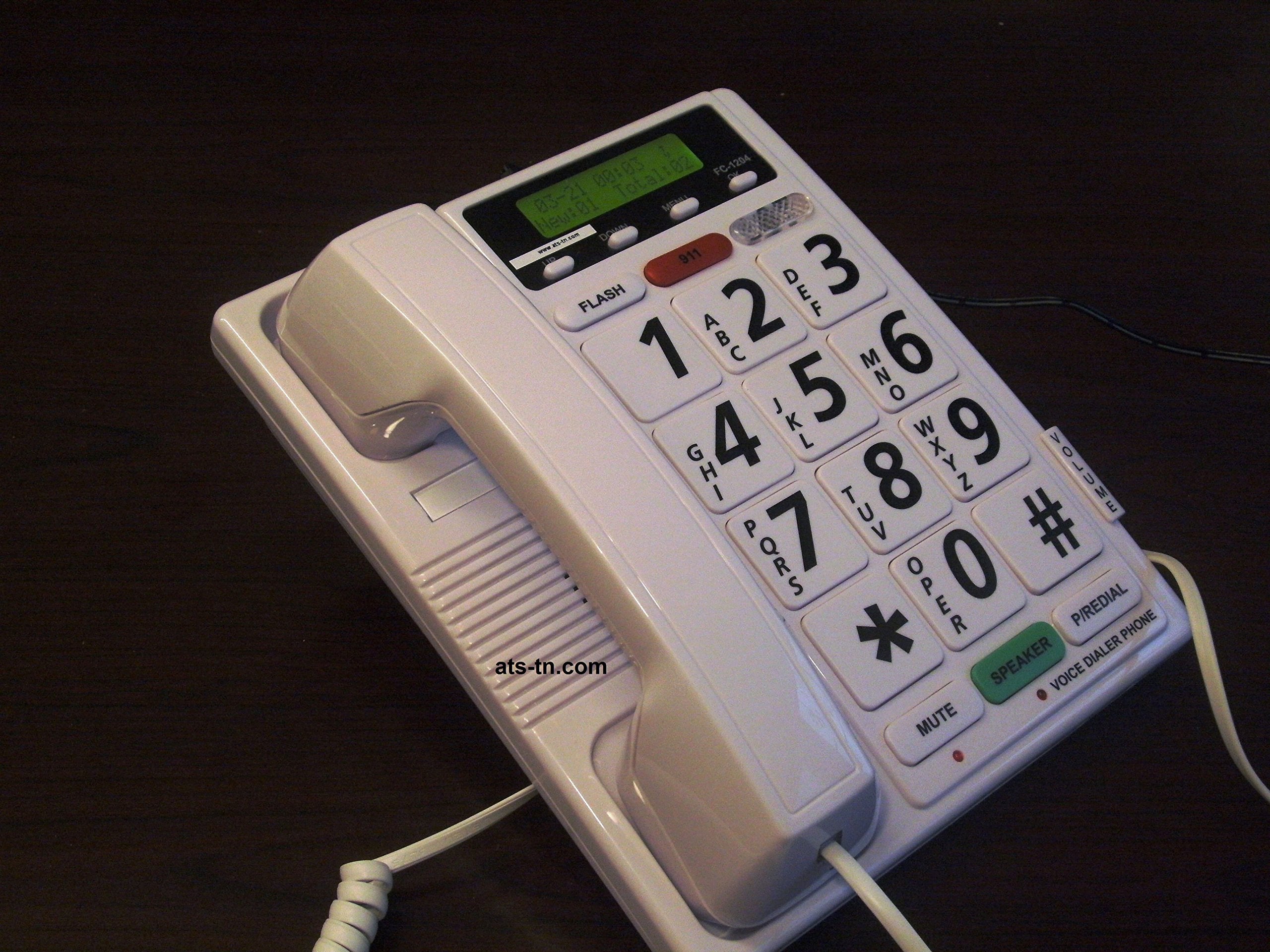Totally Voice Activated Telephone   Answer, Dial & Hang Up With Only Your Voice