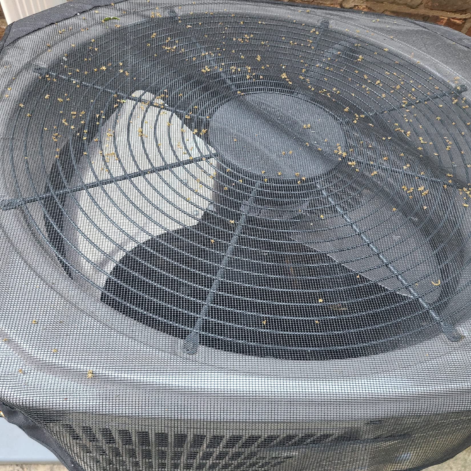 Air Conditioner Covers For Outside Units Central Ac Cover Leaf Guard Heavy Duty Mesh Ac Defender For Outdoor Square Units, All S