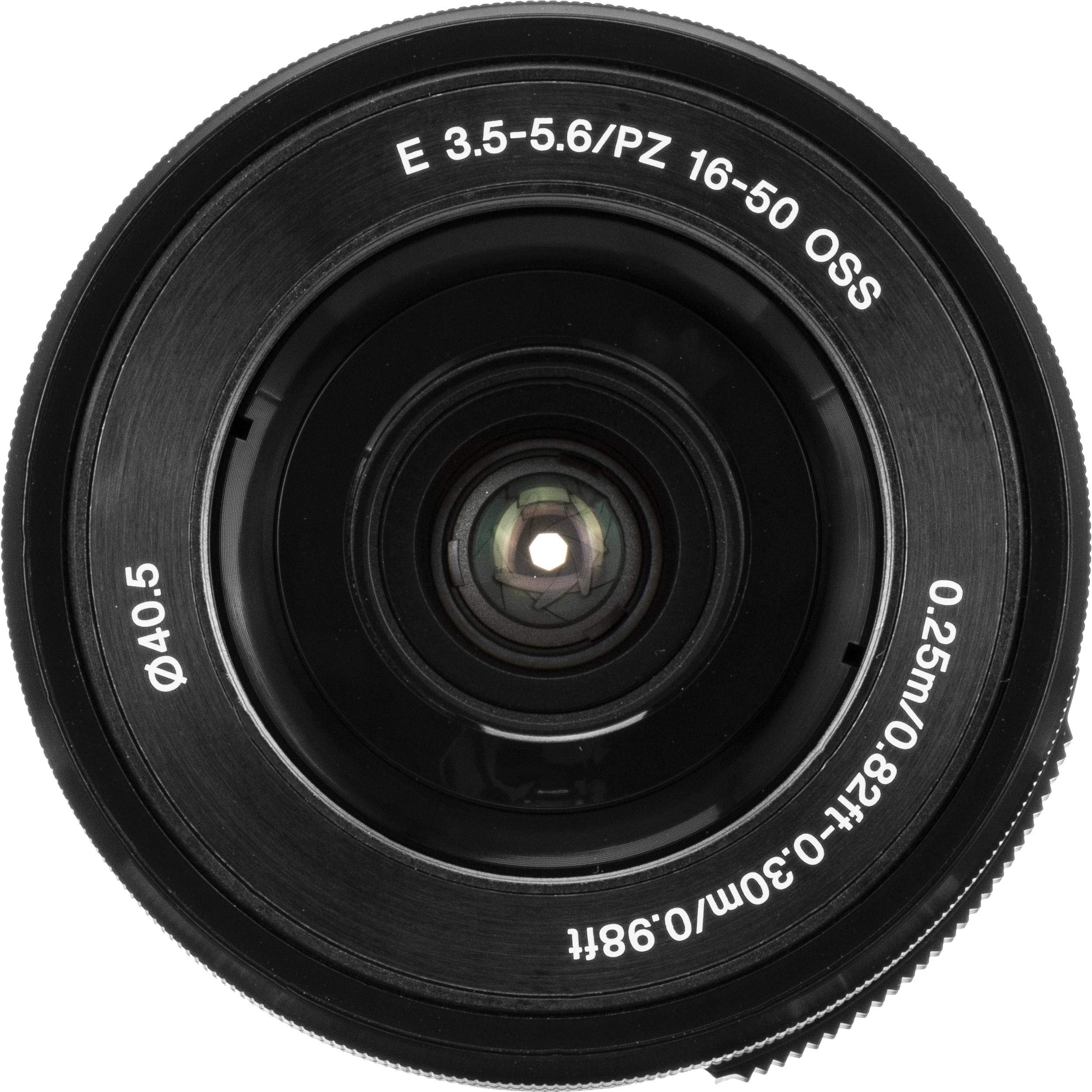 Sony SELP1650 E PZ 16-50mm f/3.5-5.6 OSS Lens - Thumbnail 3