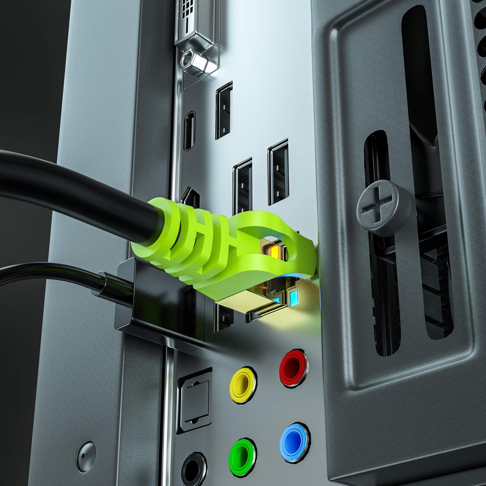 Outdoor Cat 7 Ethernet Cable 100Ft, 26Awg Heavy Duty Cat7 Networking Cord Patch Cable Rj45 Transmission Speed 10Gbpstransmission