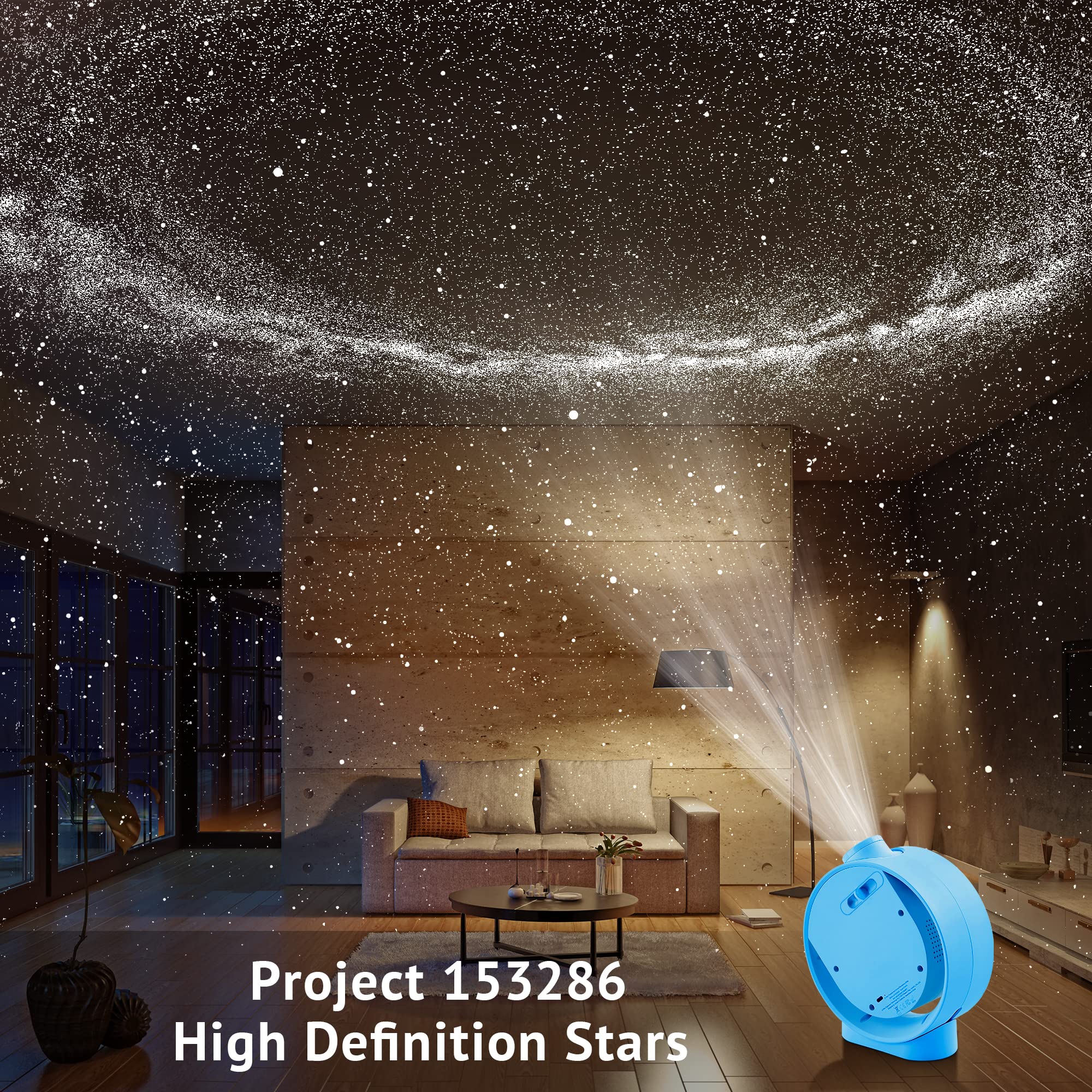 Laview Galaxy/Star Projector, Home Planetarium Projector With 130 Ft