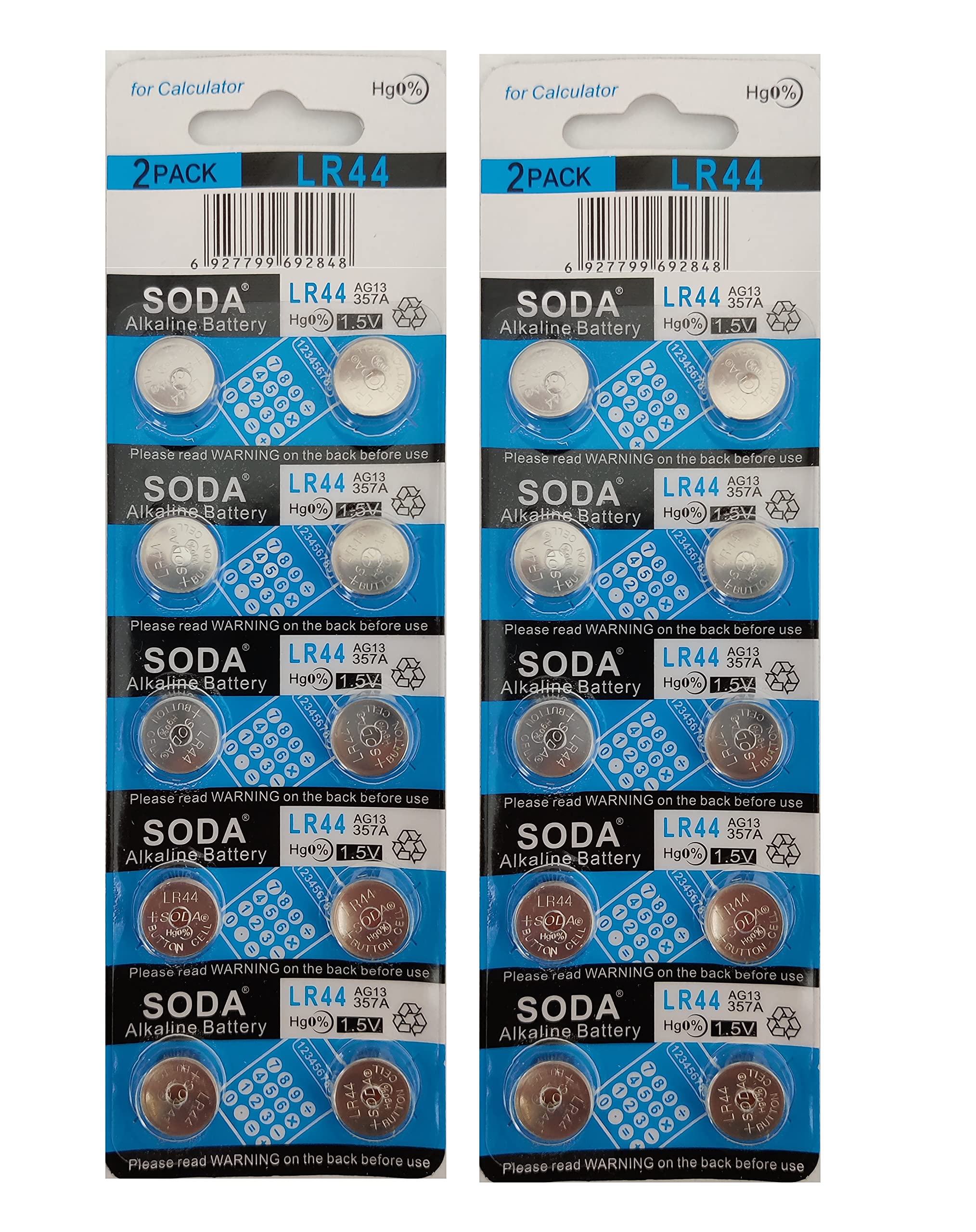 Gp A76 Lr44 Ag13 Alkaline Cell 1.5V Alkaline Button Cell Battery (20 Pcs.) Bx Q153 E9Hq