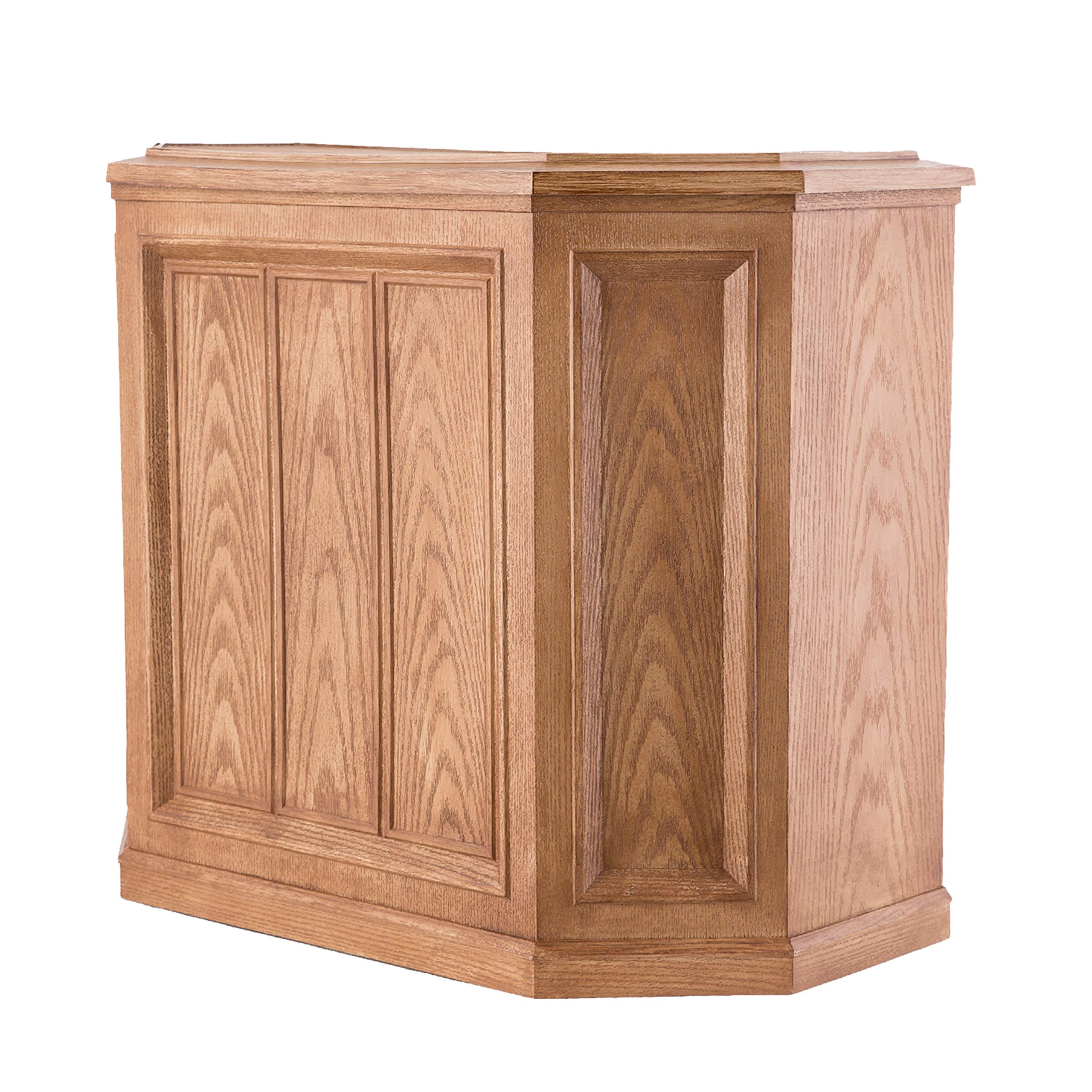 Aircare 696 400Hb Digital Whole-House Console-Style Evaporative Humidifier, Light Oak