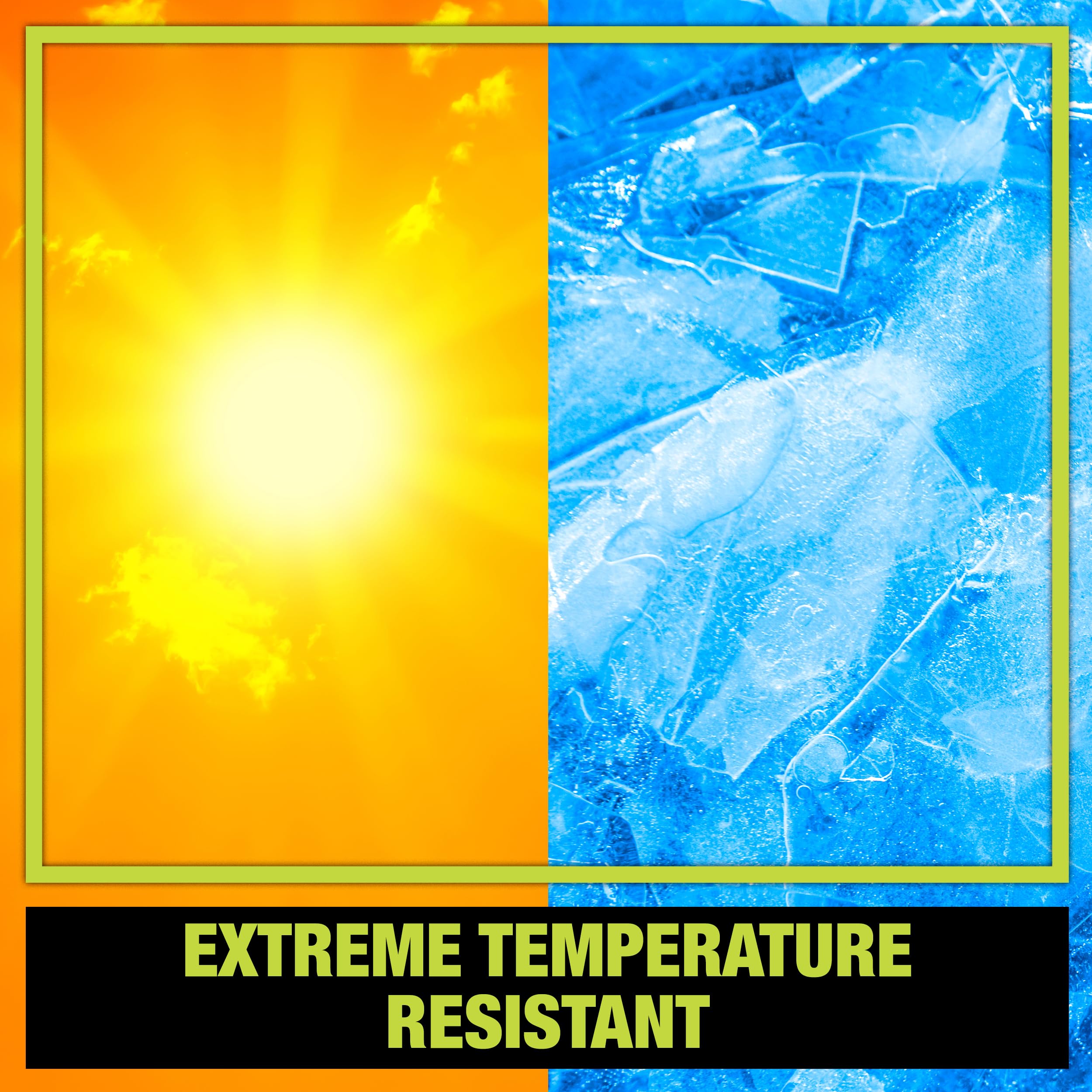 Heavy Duty Extension Cord 50 Ft. 12/3, Sjoow Indoor/Outdoor Lighted Locking End, 5 Year Warranty