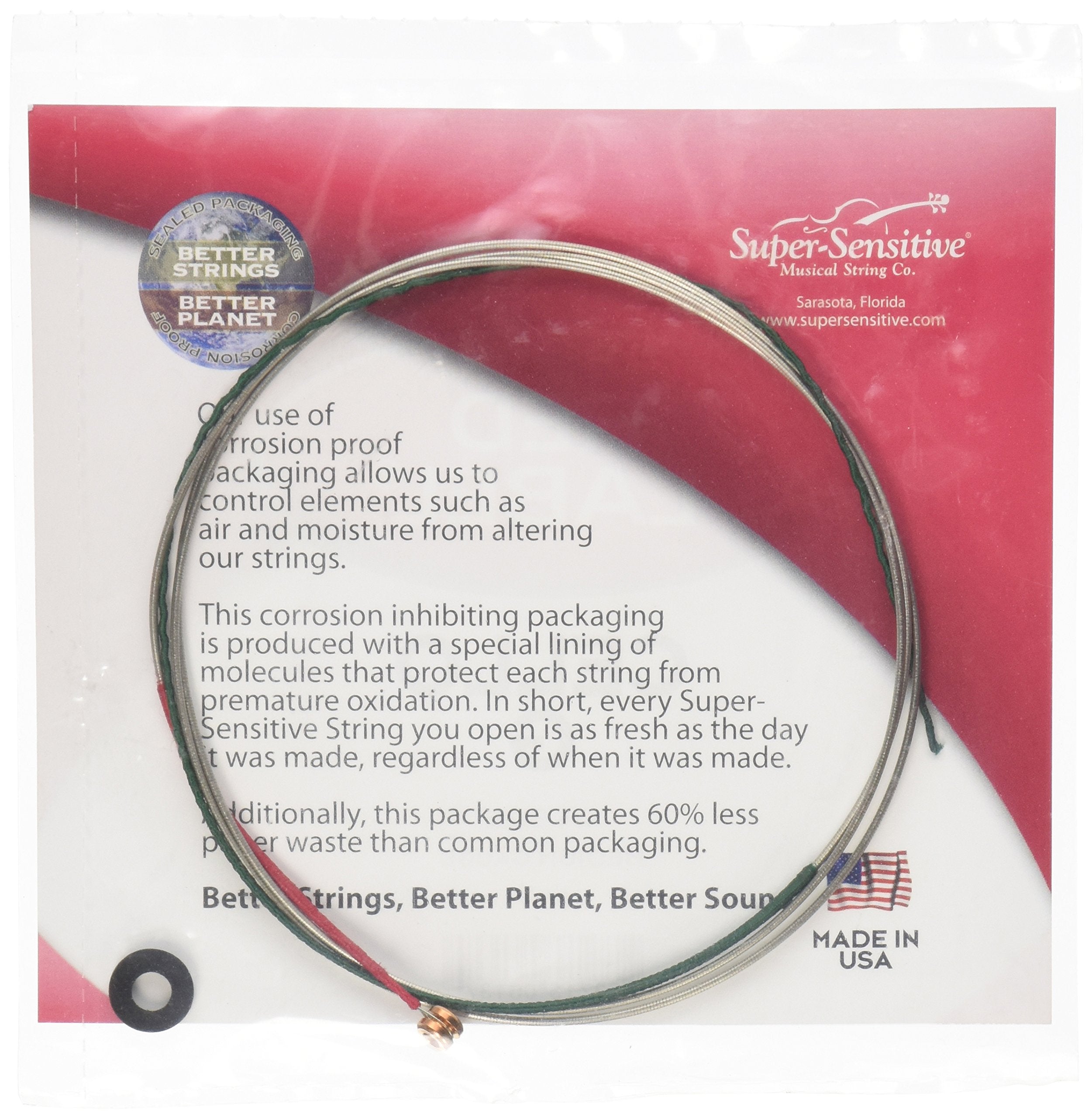 Super Sensitive Red Label Cello G String 4/4 Medium