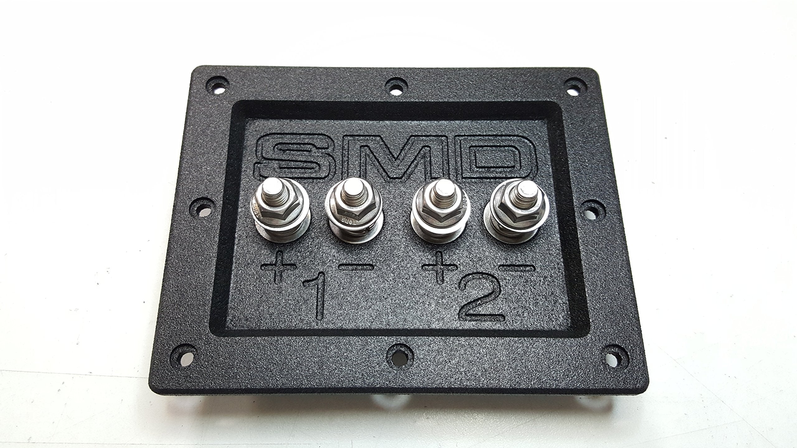 Smd 2 Channel Speaker Terminal (Stainless)