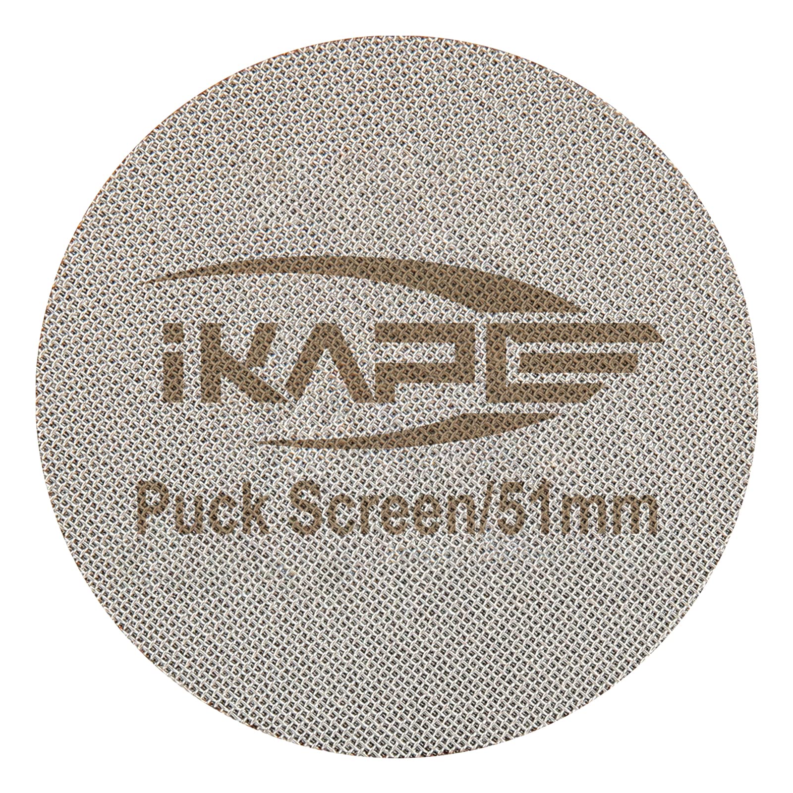 Ikape 51Mm Espresso Puck Screen, 1.7Mm Thickness 100M Puck Screen Made With 316 Stainless Steel Reusable Professional Barista Co
