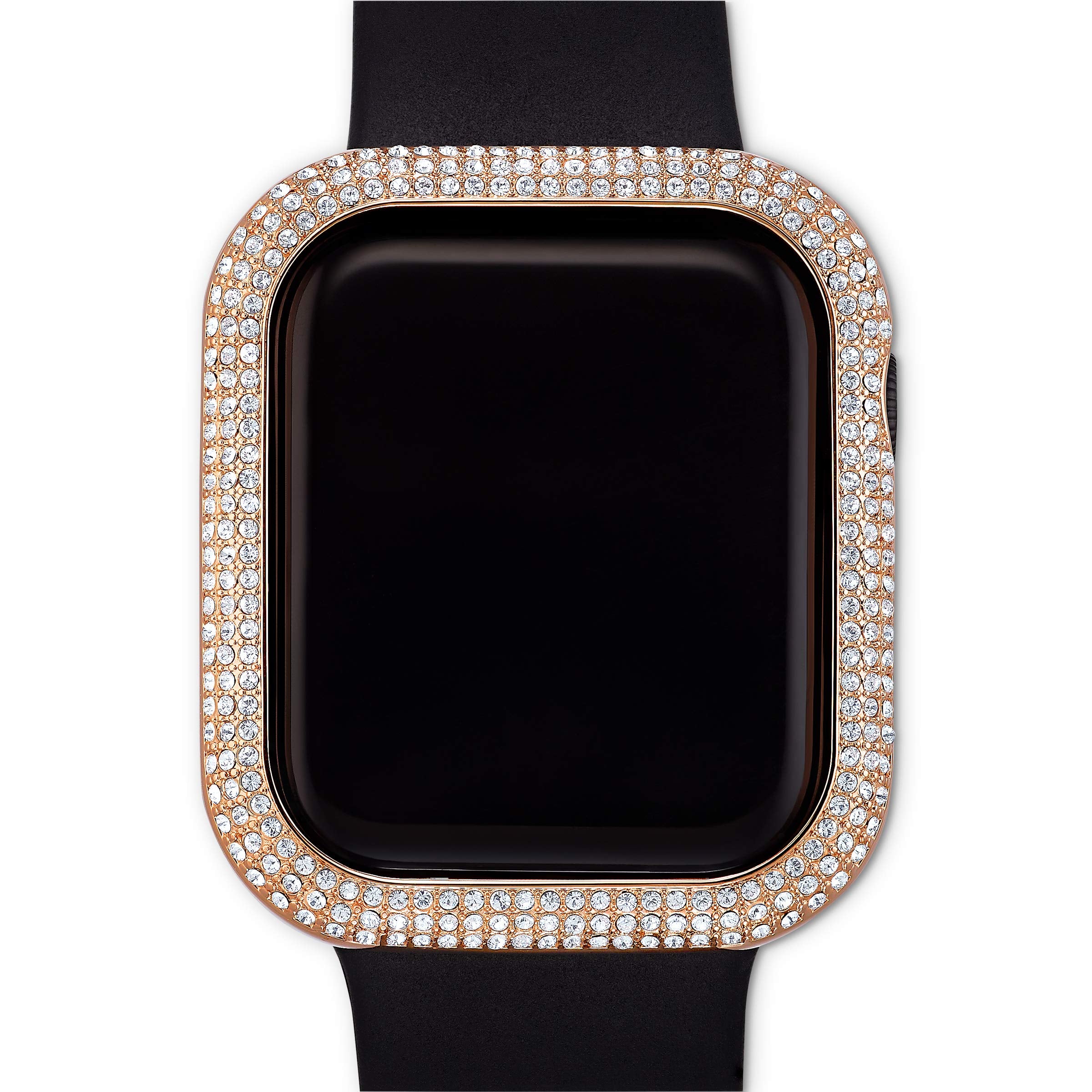 Swarovski Sparkling Smartwatch Case Compatible With Apple Watch Series 4 And 5, 40Mm, Rose-Gold Tone
