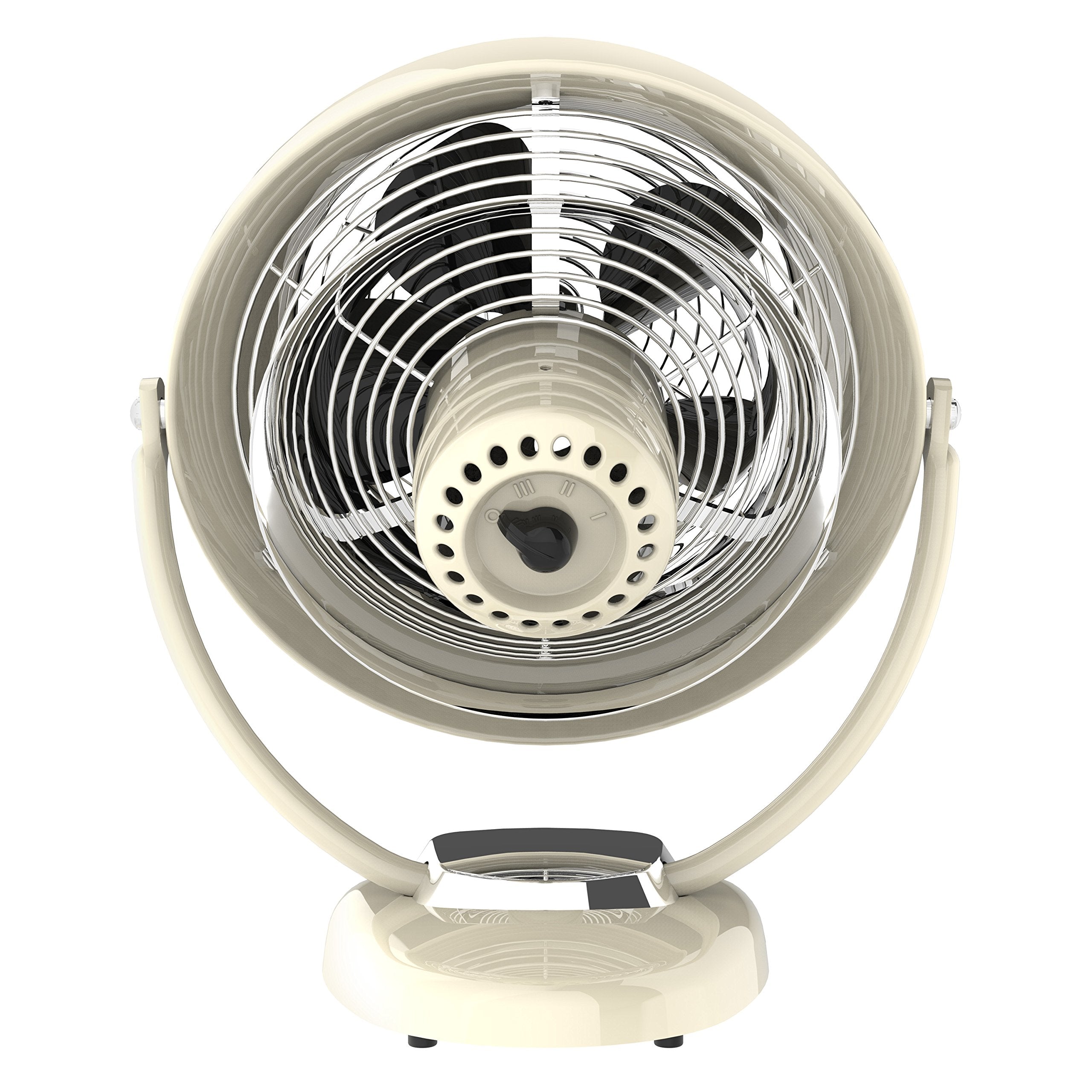 Vornado Vfan Sr. Vintage Air Circulator Fan, Vintage White