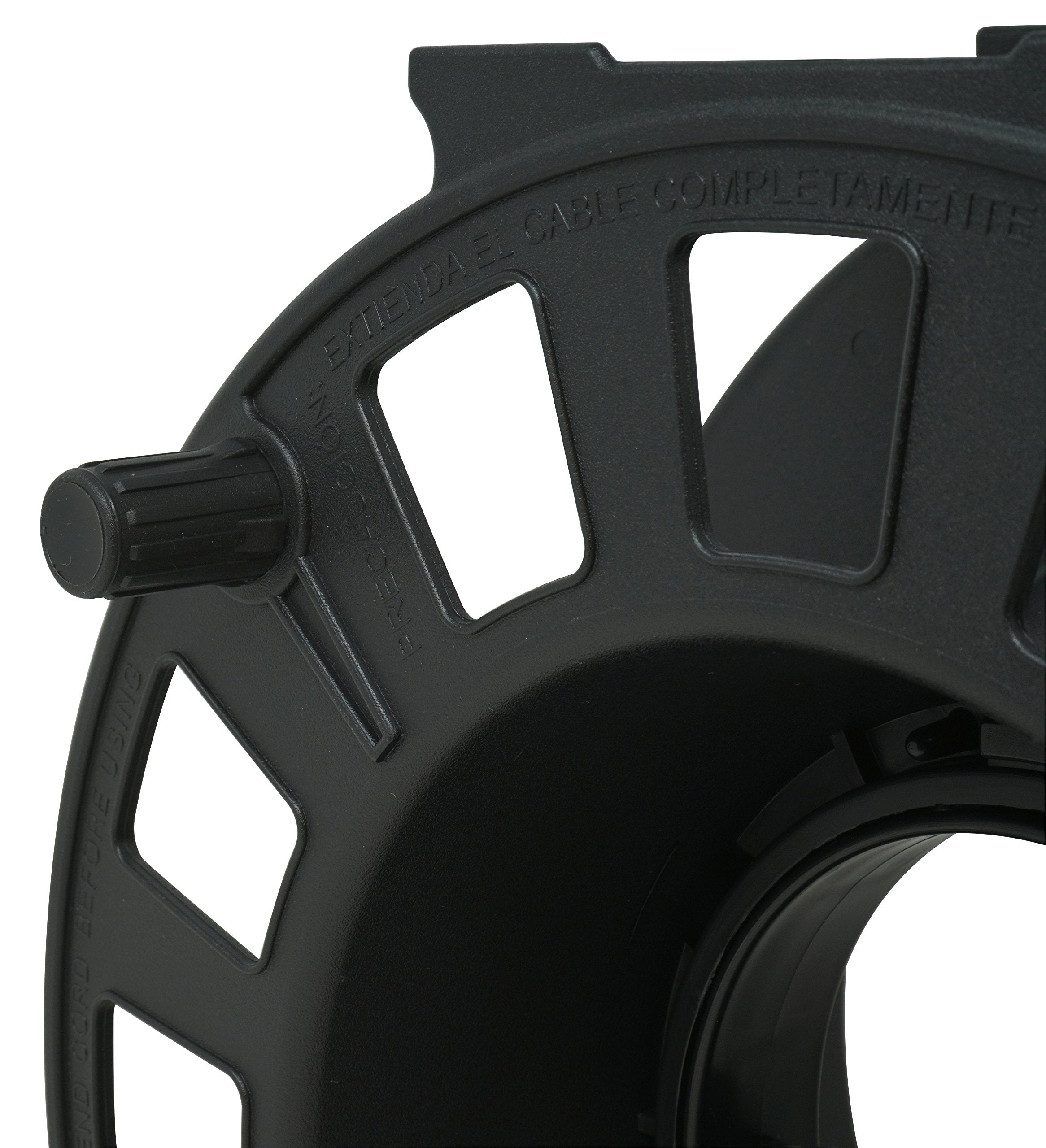 The Designers Edge 547702 Cord Reel, Black