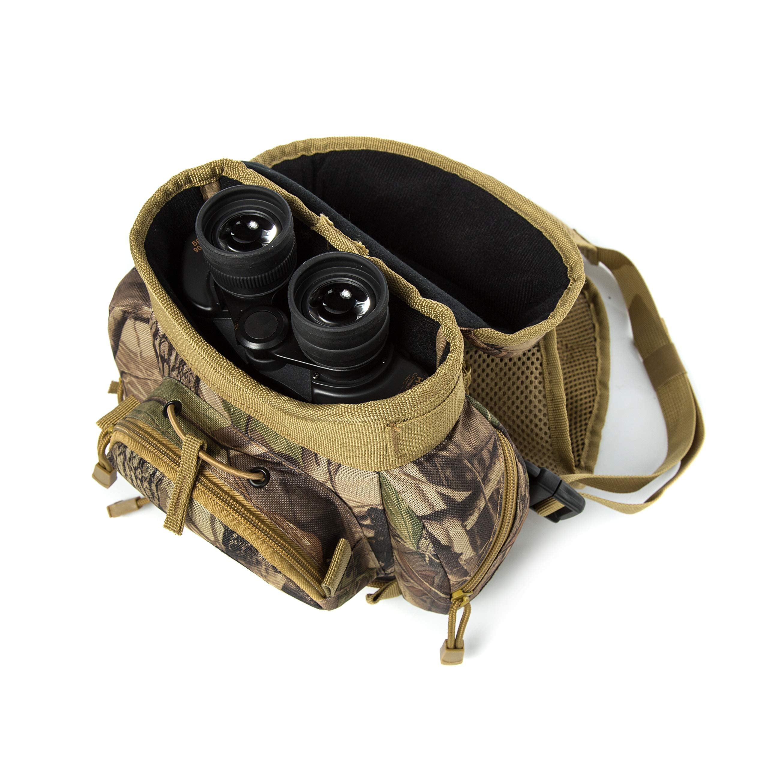 Fieldcraft Binocular Harness Chest Pack Field Pack Case For Men And Women For Binos Cameras Optics Rangefinder Gear
