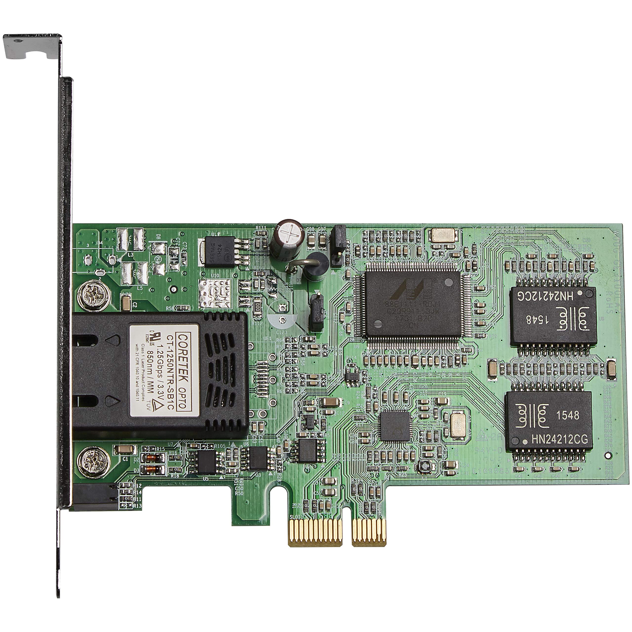 Startech.Com Pci Express (Pcie) Gigabit Ethernet Multimode Sc Fiber Network Card Adapter Nic   550M   Pcie Gbe Fiber Optic Netwo