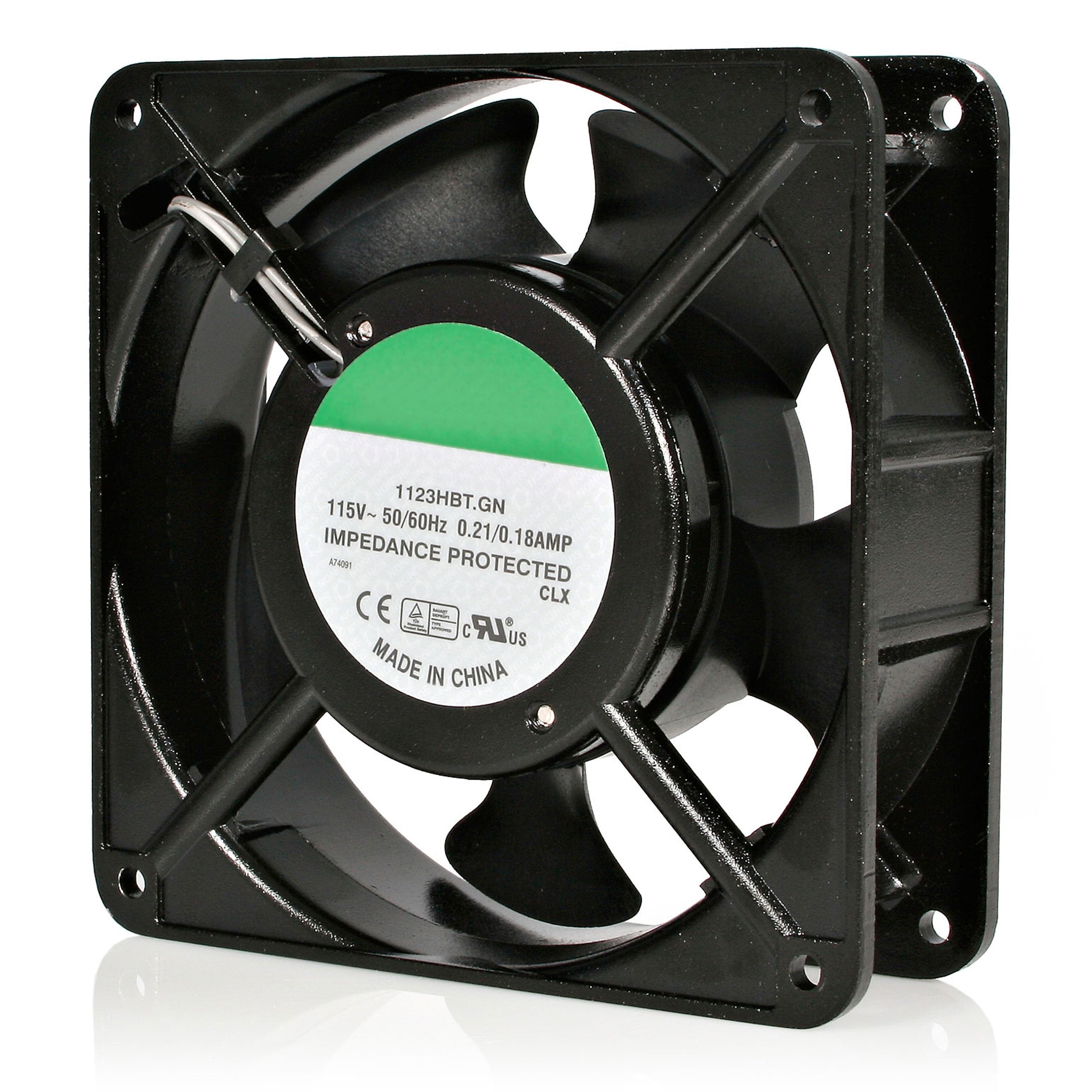 Startech.Com 120Mm Axial Rack Muffin Fan For Server Cabinet   115V   Ac Cooling   Low Noise & Quiet Pc Computer Case Fan (Acfank