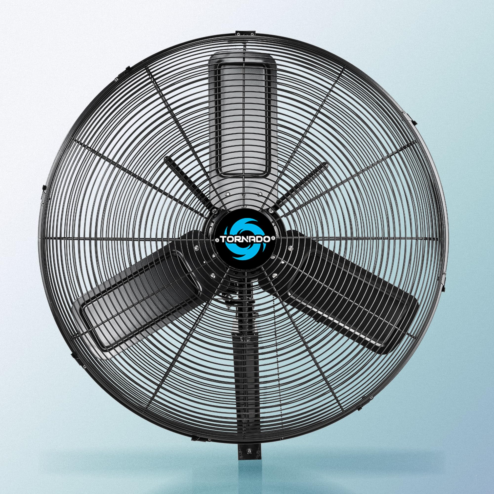 Tornado 30 Outdoor Rated IPX4 Water-Resistant Oscillating Wall Mount Fan - High Velocity Heavy Duty Metal Fan for Industrial & C