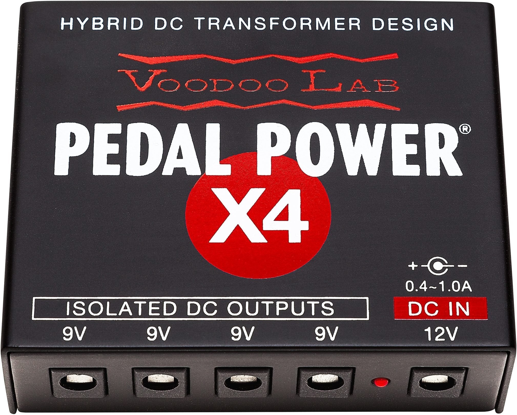 Voodoo Lab Dingbat Tiny Pedalboard With Pedal Power X4