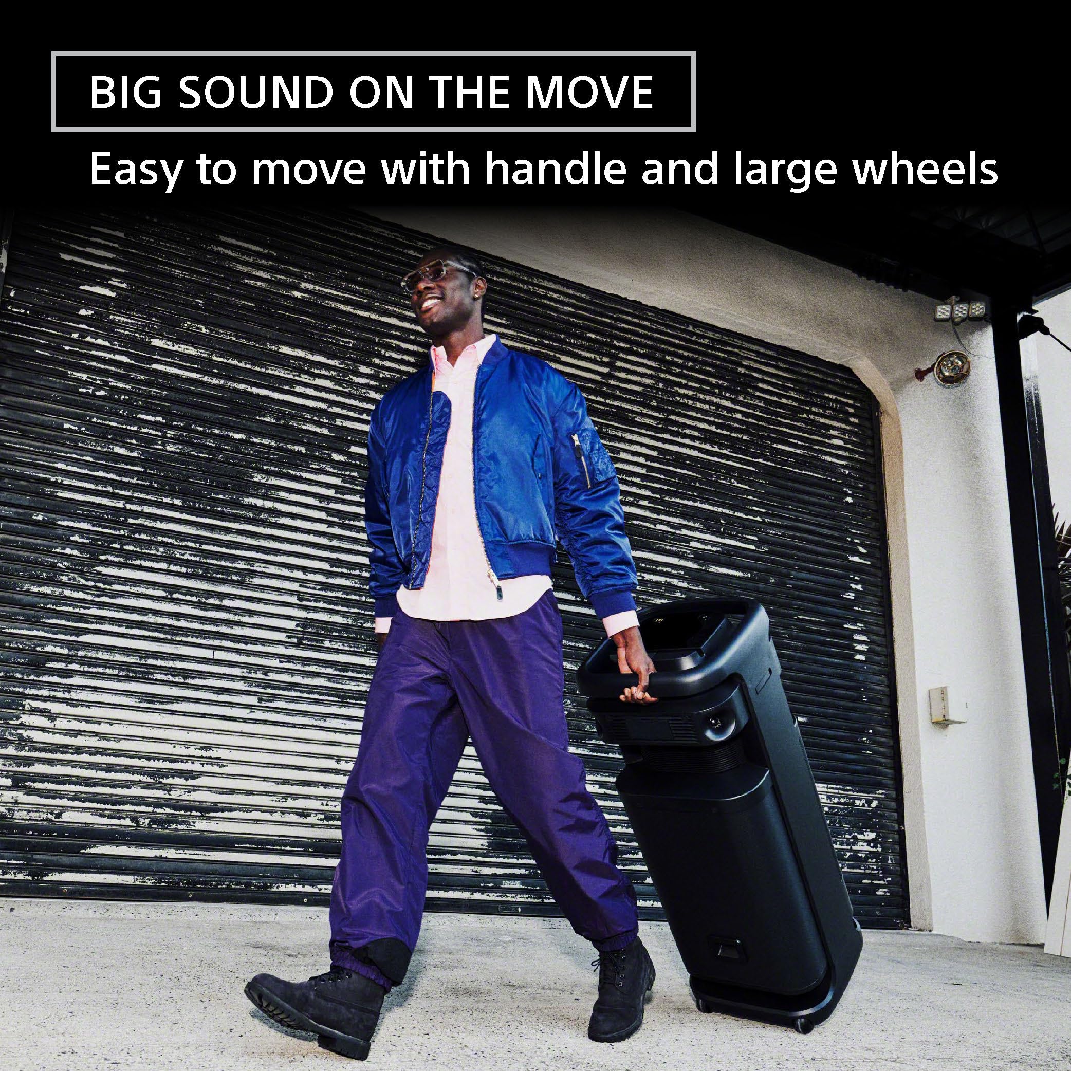 Sony Ult Tower 10 Bluetooth Karaoke Party Speaker With Powerful Bass, 360 Sound And Party Lights, Included Wireless Microphone -