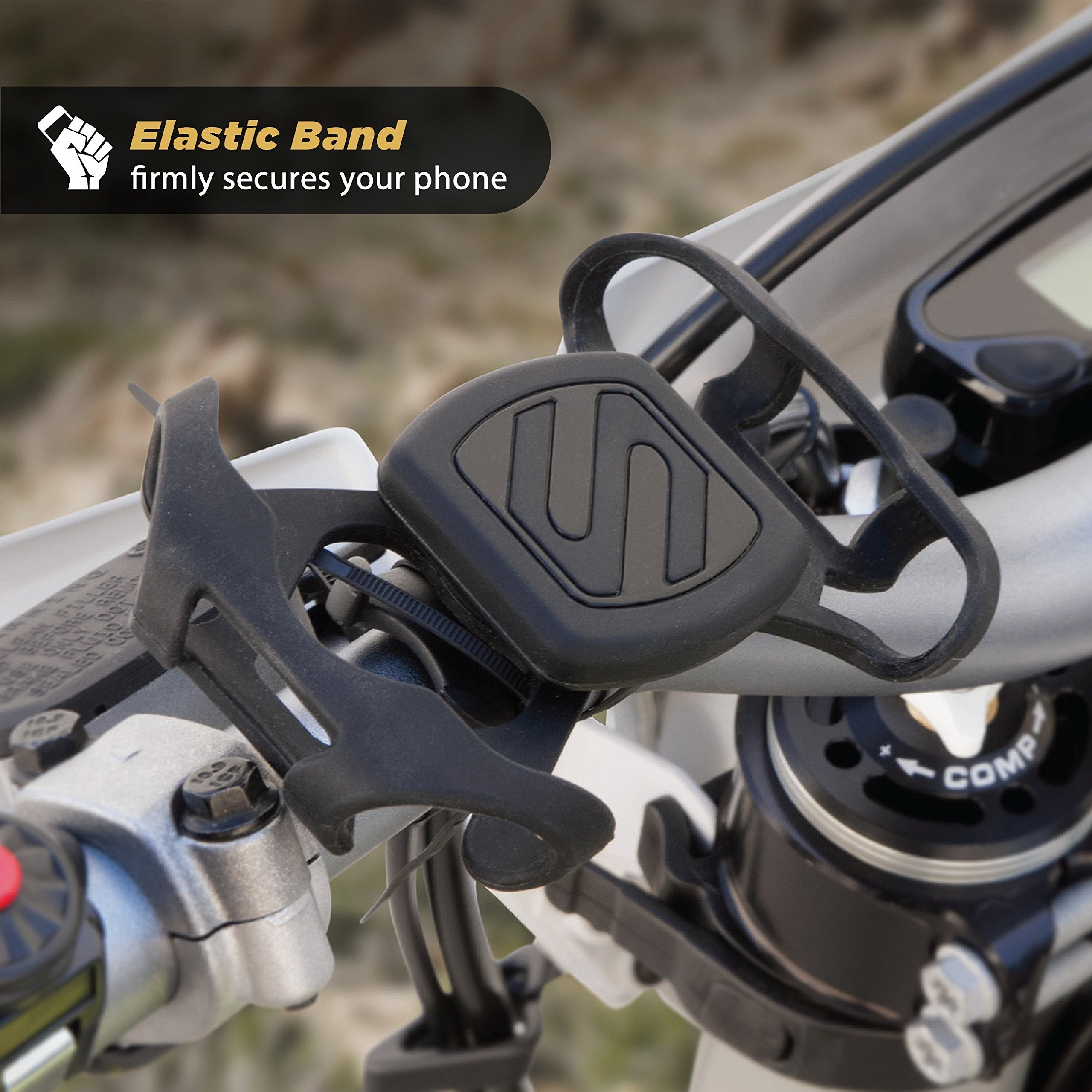 SCOSCHE PSM11006 TerraClamp MagicMount Handlebar Magnetic Universal Phone Mount