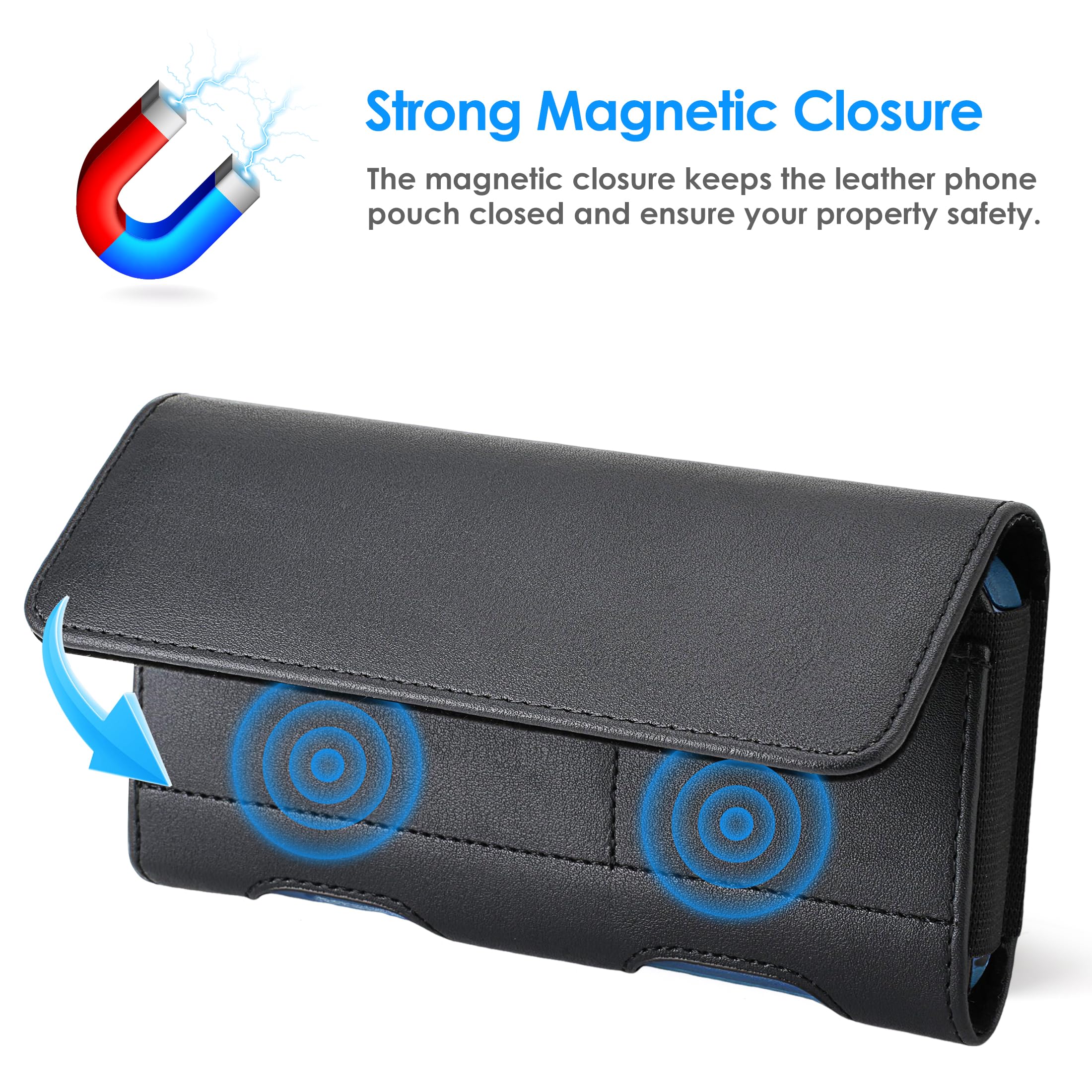 Mopaclle Phone Holster For Iphone 16 Pro Max,15 Pro Max 15 Plus, 14 Pro Max 13 Pro Max, 12 Pro Max 11 Pro Max, 8 Plus, Premium C