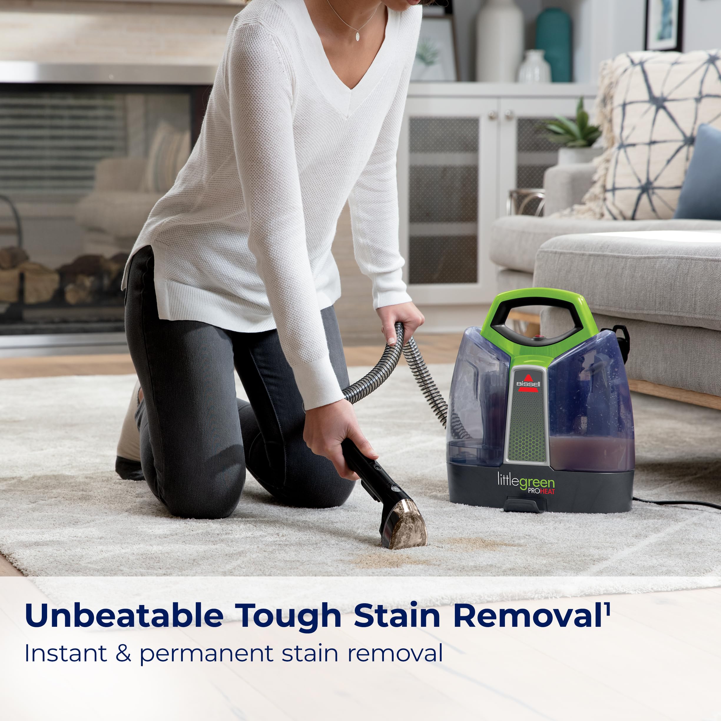 Bissell Little Green Proheat Portable Carpet Cleaner, 2513G