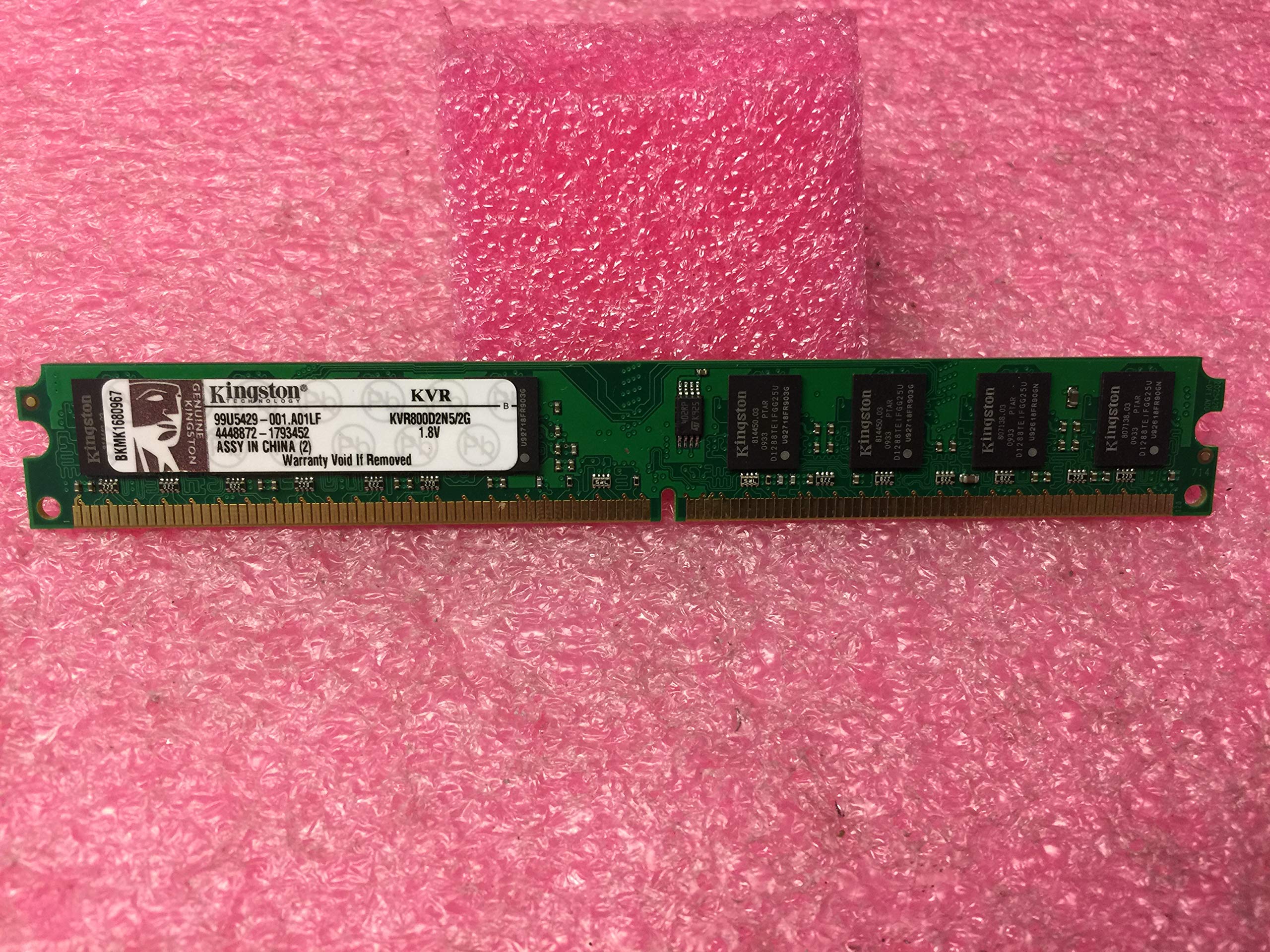 Kingston Valueram 2Gb 800Mhz Ddr2 Non Ecc Cl5 Dimm Desktop Memory