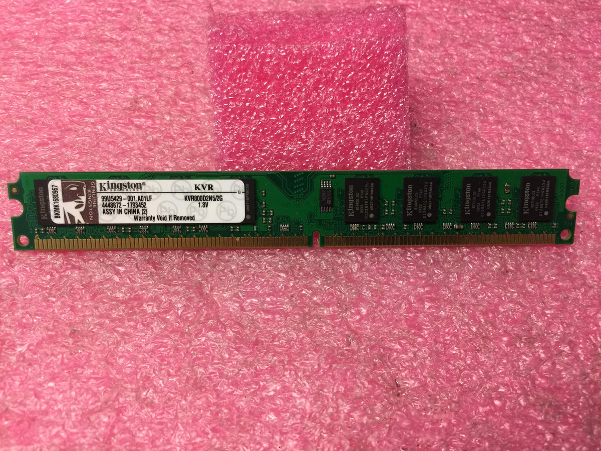 Kingston Valueram 2Gb 800Mhz Ddr2 Non-Ecc Cl5 Dimm Desktop Memory