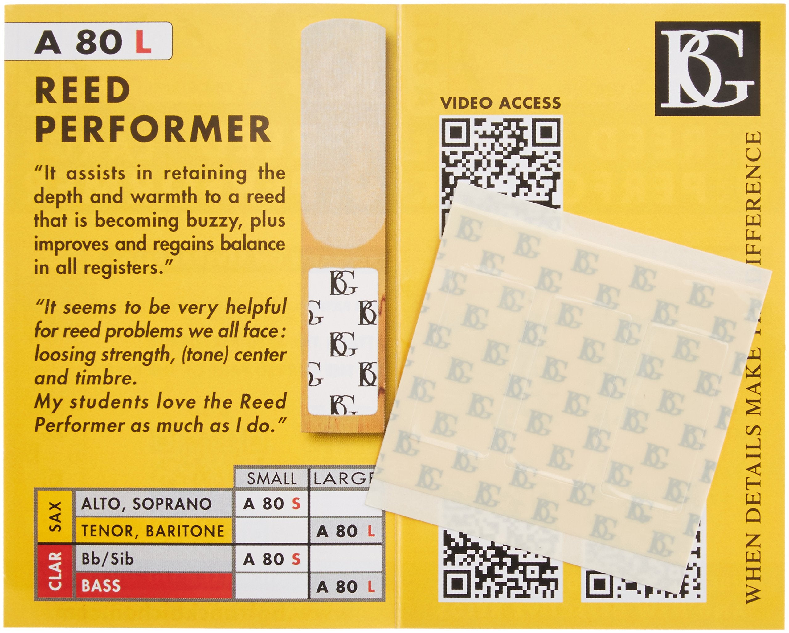 Bg Reed Saver   Large (3 Count)