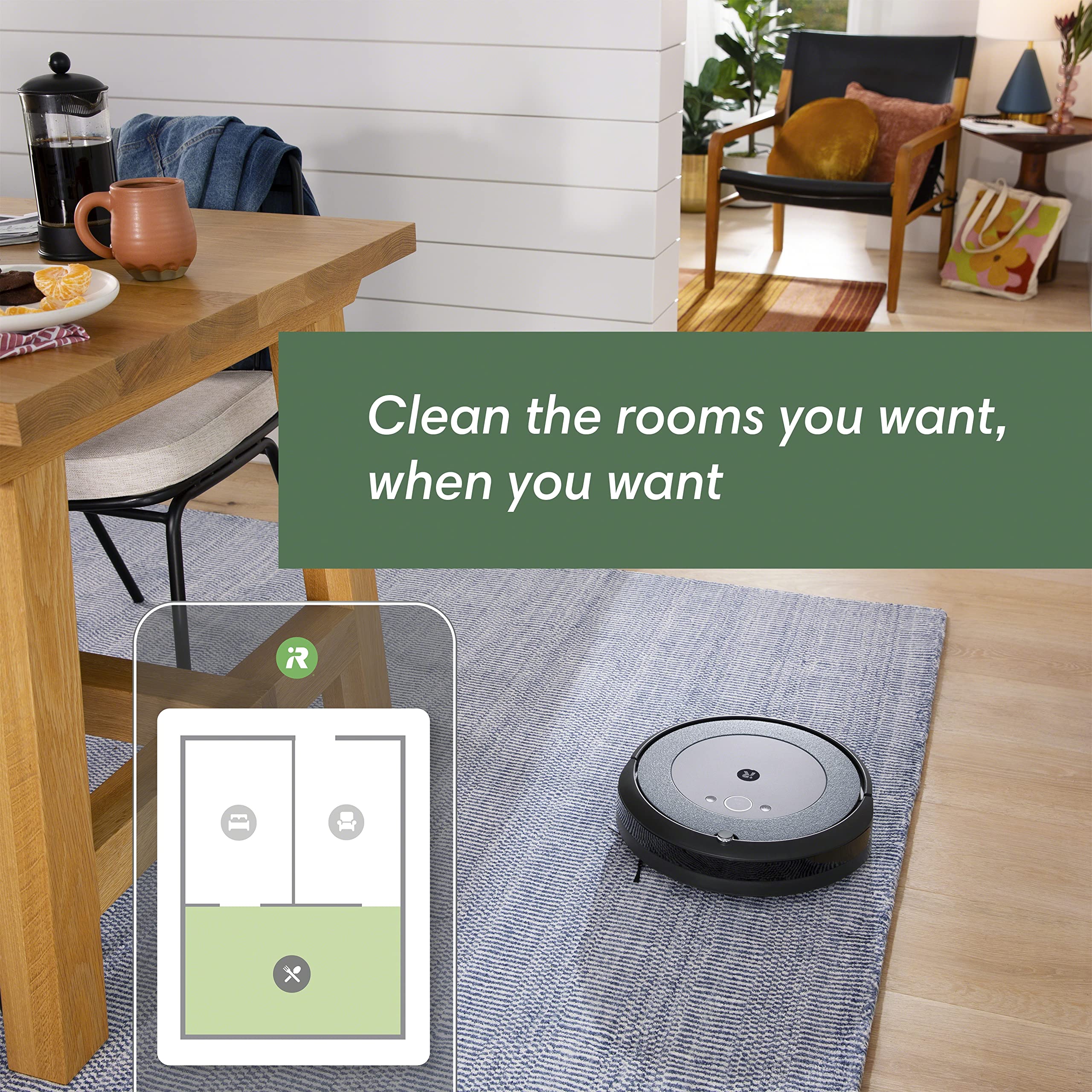 Irobot Roomba I4+ Evo Self Emptying Robot Vacuum   Empties Itself For Up To 60 Days, Clean By Room With Smart Mapping, Compatibl