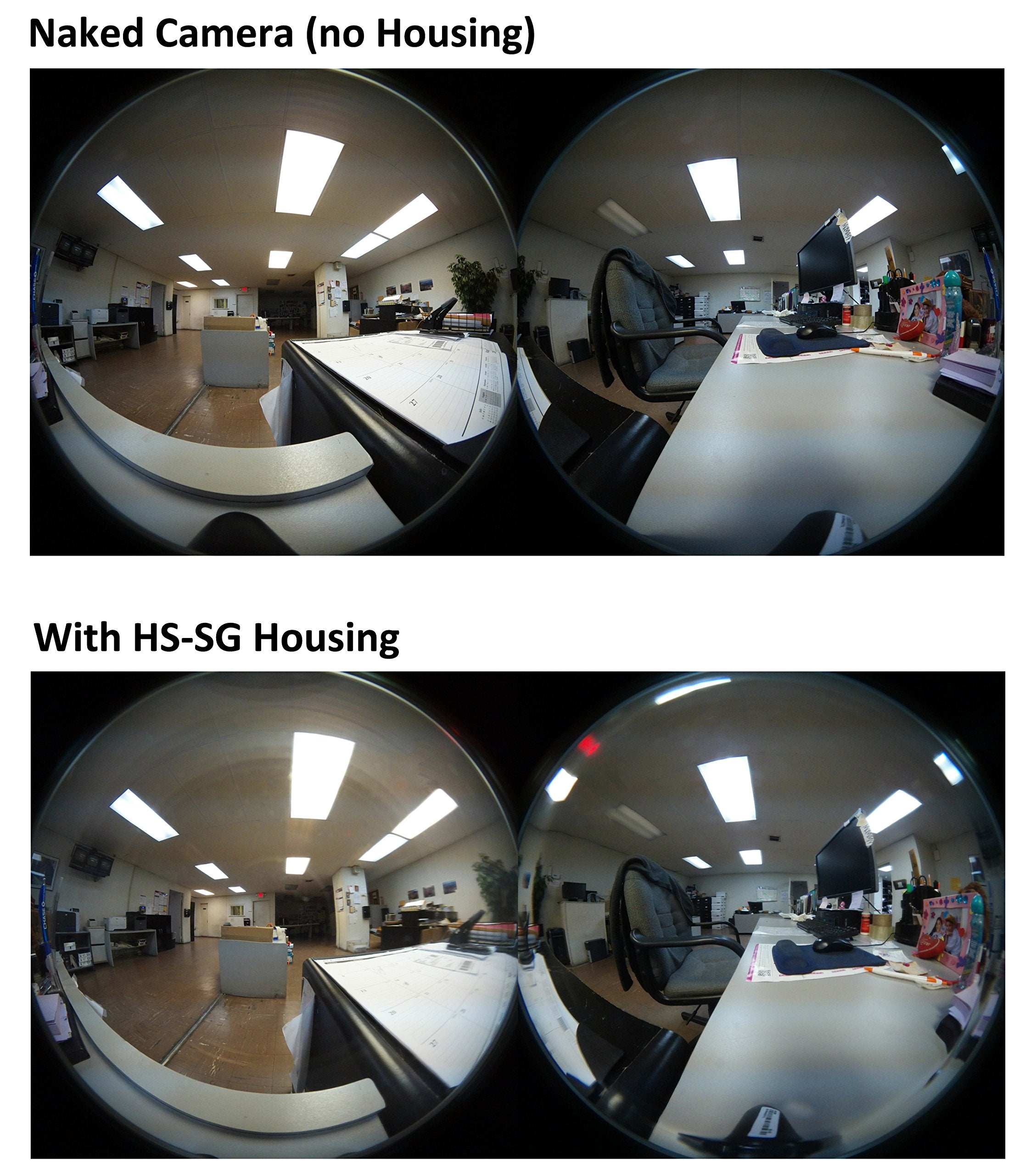 Underwater Housing Case For Samsung Gear 360 Camera (2016 V1 Only)   Not 2017 Version