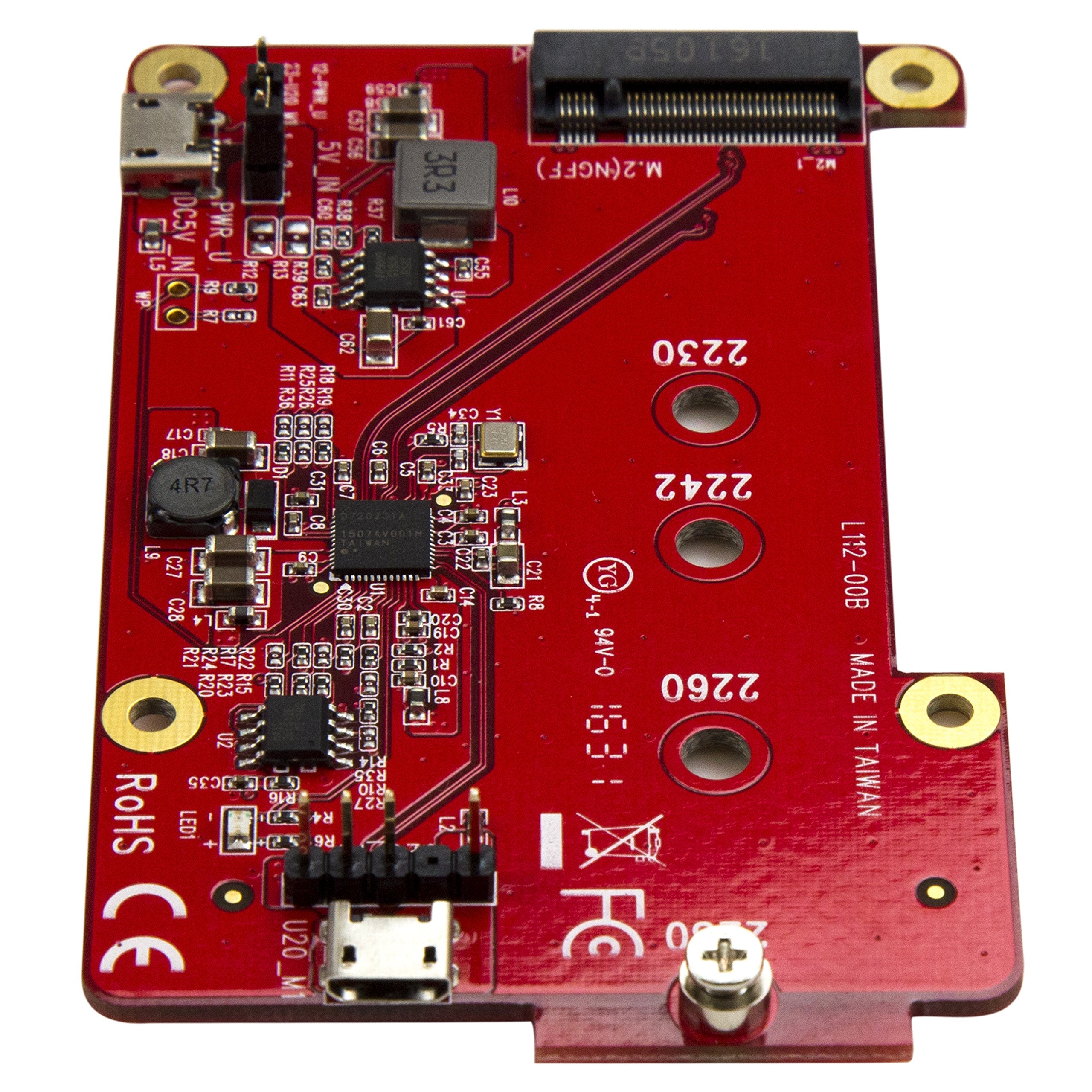 Startech.Com Raspberry Pi Board - Usb 2.0 480Mbps - Usb To M.2 Sata Converter - Usb To Sata Raspberry Pi Ssd , Taa (Pib2M21)