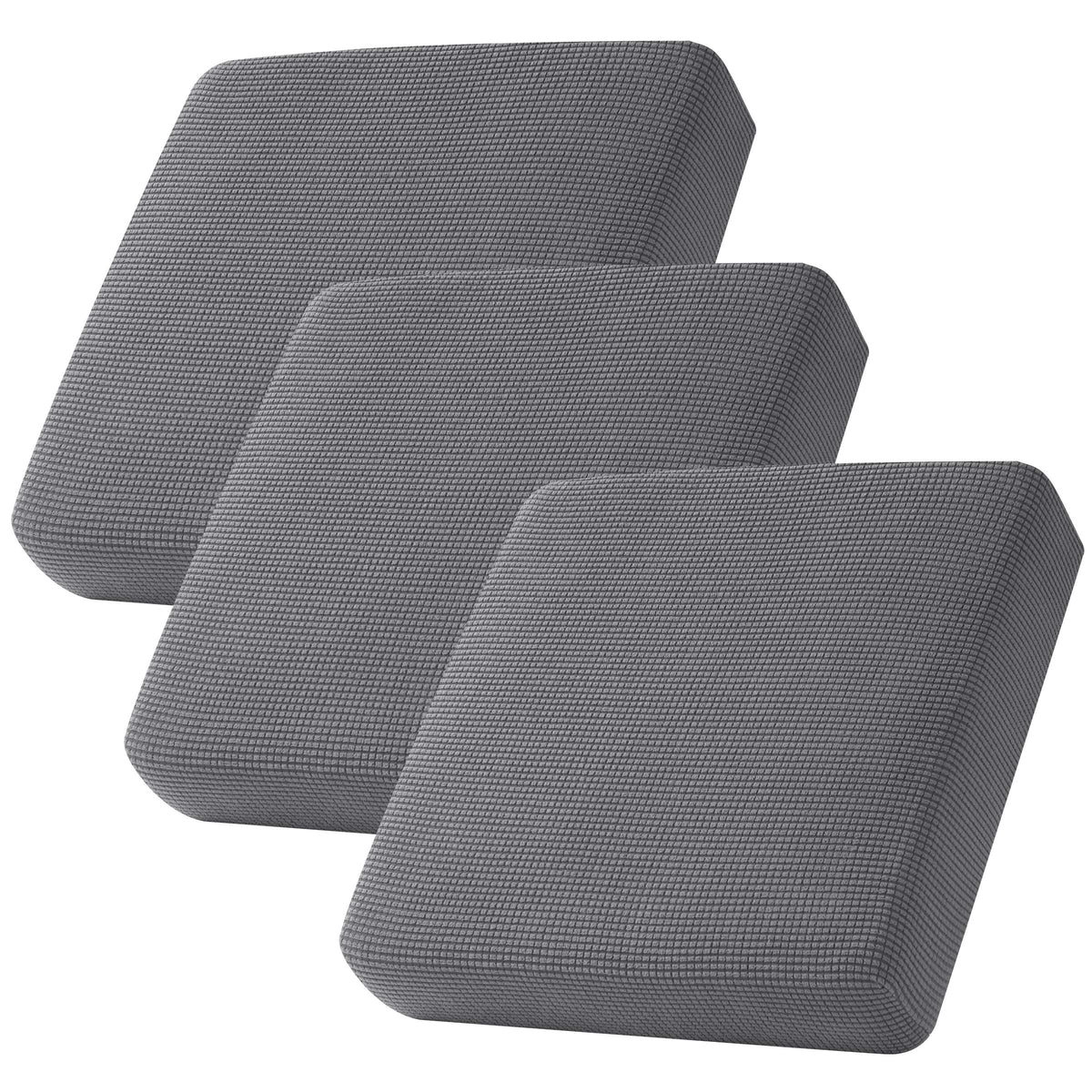 Chun Yi 3Pc Stretch Couch Cushion Covers, Sofa Seat Slipcovers Suitable For Armchair Loveseat Sofa With Spandex Jacquard Fabric(