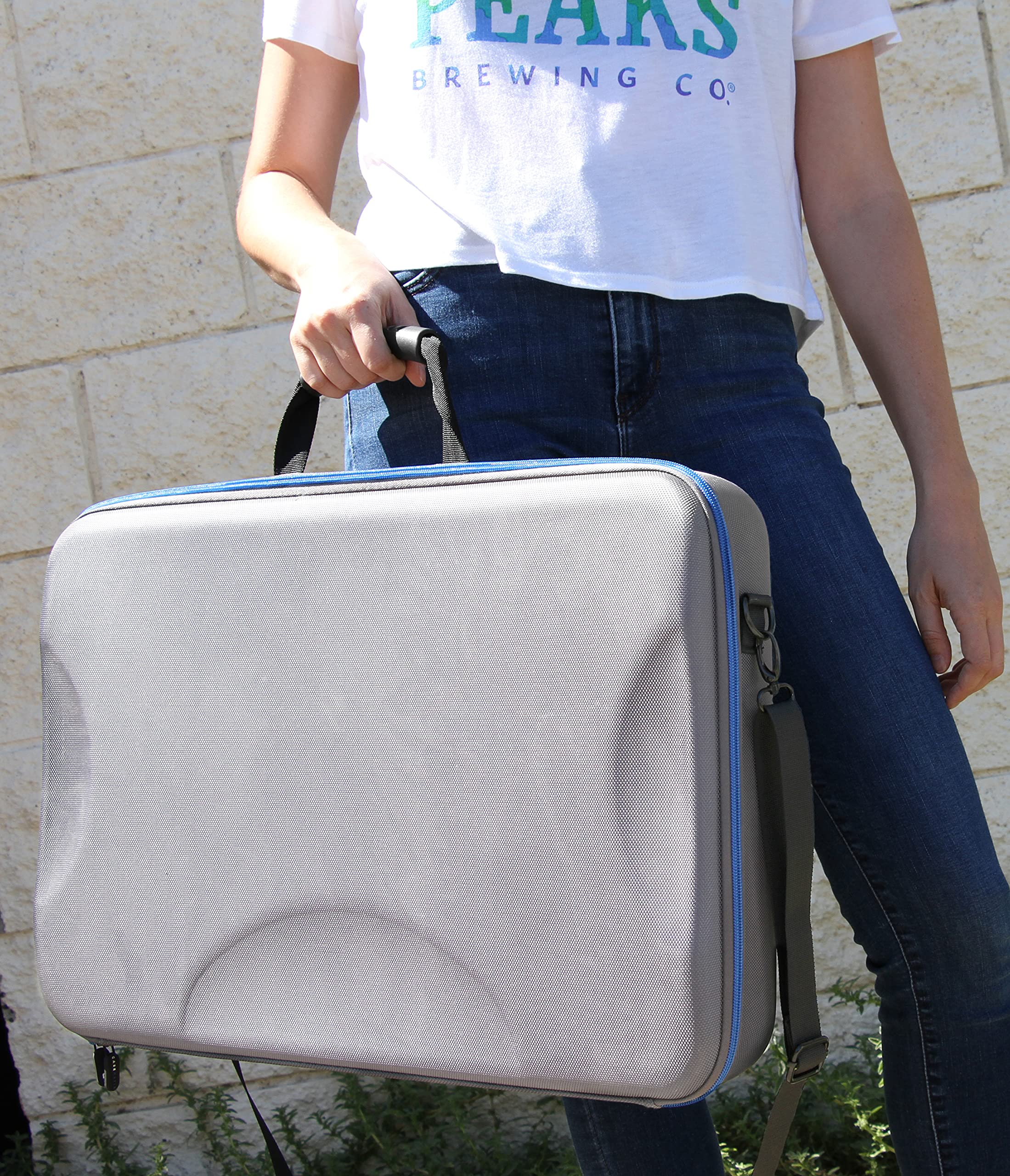 Casematix Carrying Case Compatible With Pioneer Dj Ddj-Flx4 Serato Dj Controller, Ddj-Rev1 Rekordbox Mixers And Cables - Include