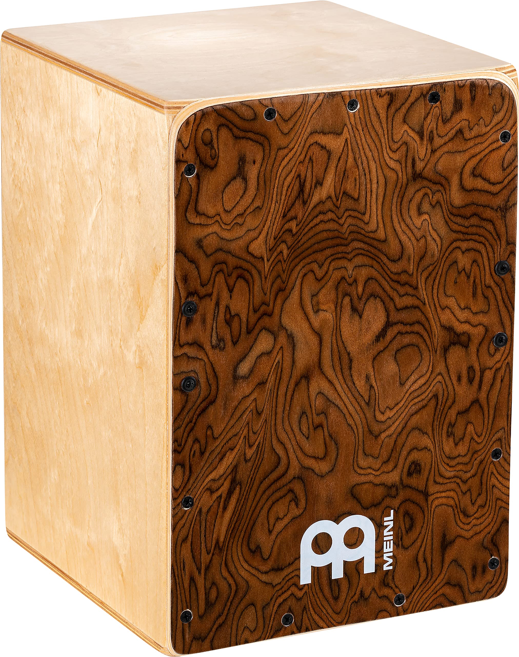 Meinl Percussion Jam Cajon Box Drum With Snare And Bass Tone For Acoustic Music   Made In Europe   Baltic Birch Wood, Play With Your Hands, 2 Year Warranty (Jc50Bw)