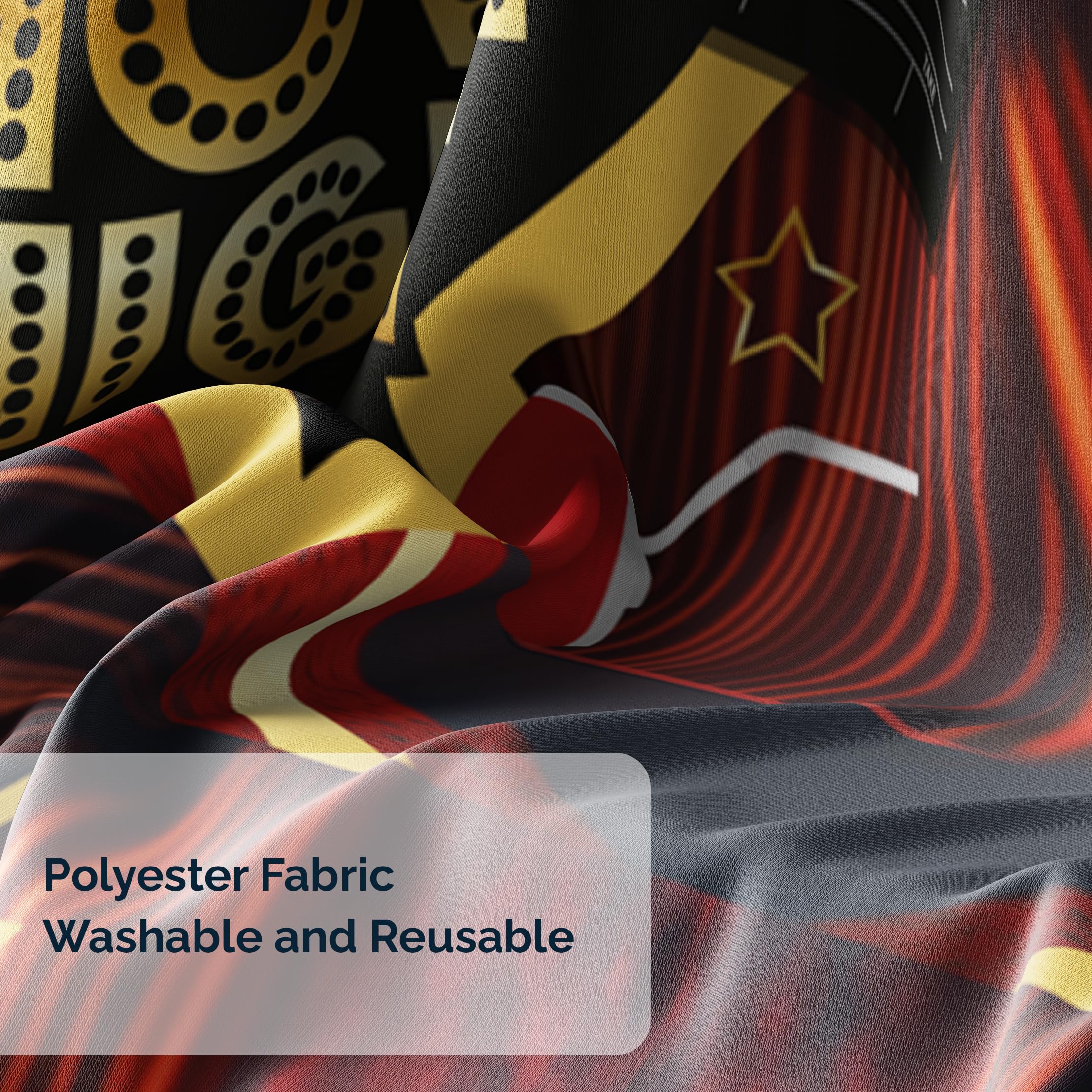 Movie Night Party Backdrop   Cinema Theme Photography Background Birthday Supplies Black Red Banner Showing Hollywood Popcorn Dr