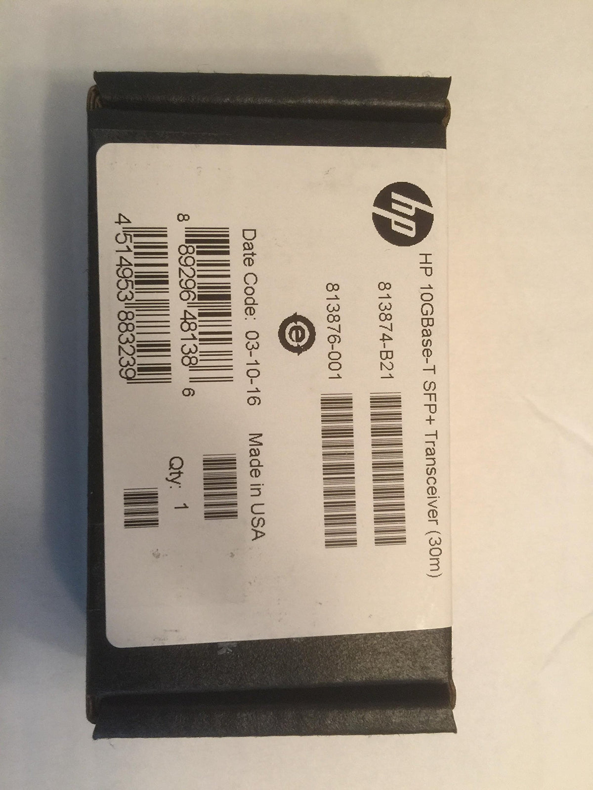 Hpe 10Gbaset Sfp+ Transceiver