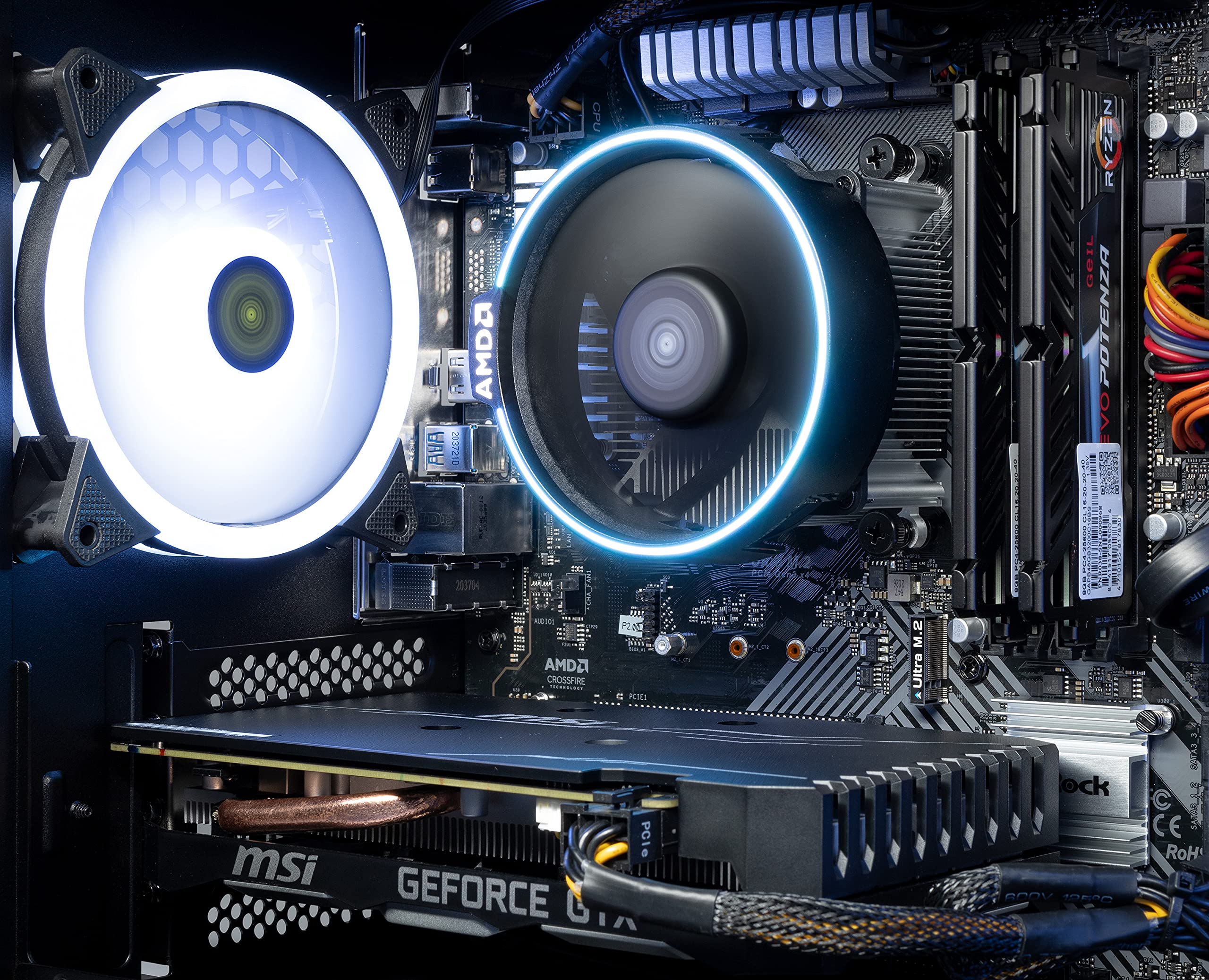 Skytech Legacy Mini Gaming Pc Desktop   Amd Ryzen 7 2700 3.2Ghz, Gtx 1660 Super 6Gb, 16Gb Ddr4 3000, 500Gb Ssd, Ac Wifi, Win 10