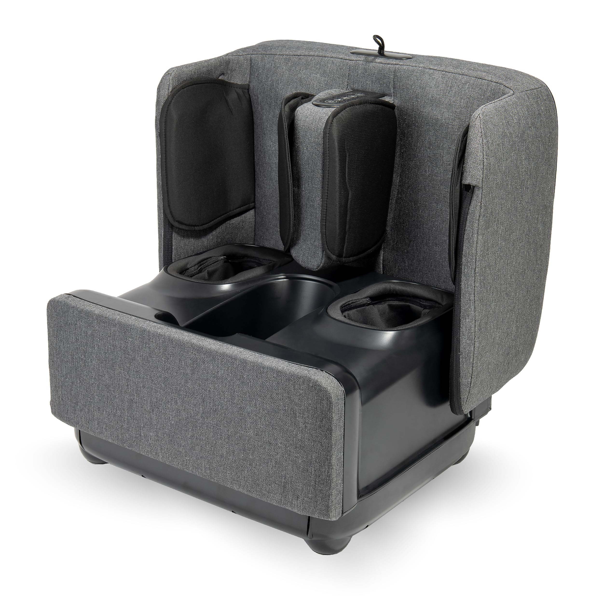 Carepeutic Foldable Shiatsu Foot Massager and Kneading Leg Massager with Heat, Deep-Kneading Electric Foot Massage Machine for R