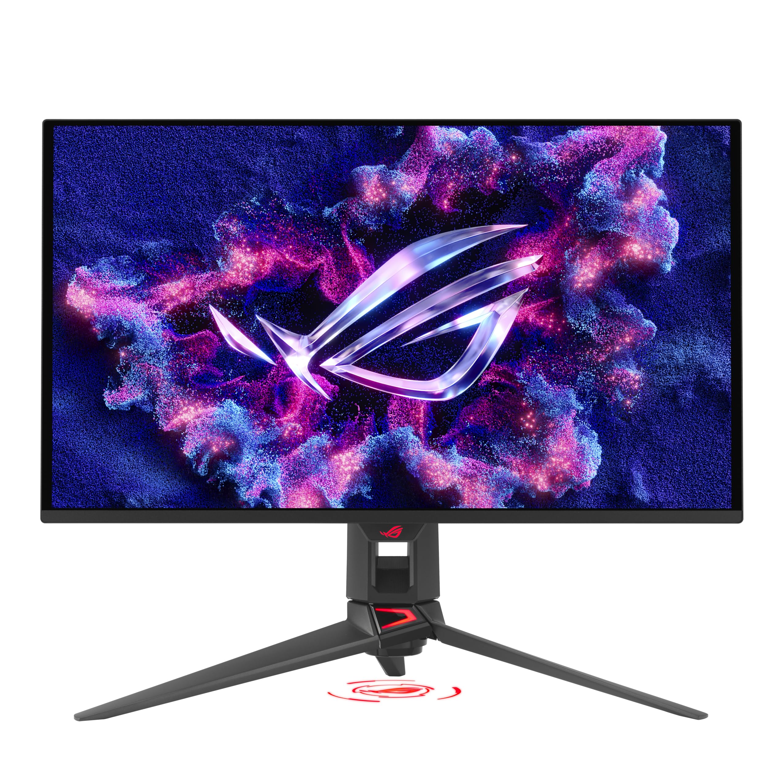 ASUS ROG Swift 27    4K QD-OLED Gaming Monitor (PG27UCDM) - 240Hz, 0.03ms, Custom Heatsink, Neo Proximity Sensor, G-SYNC Compati