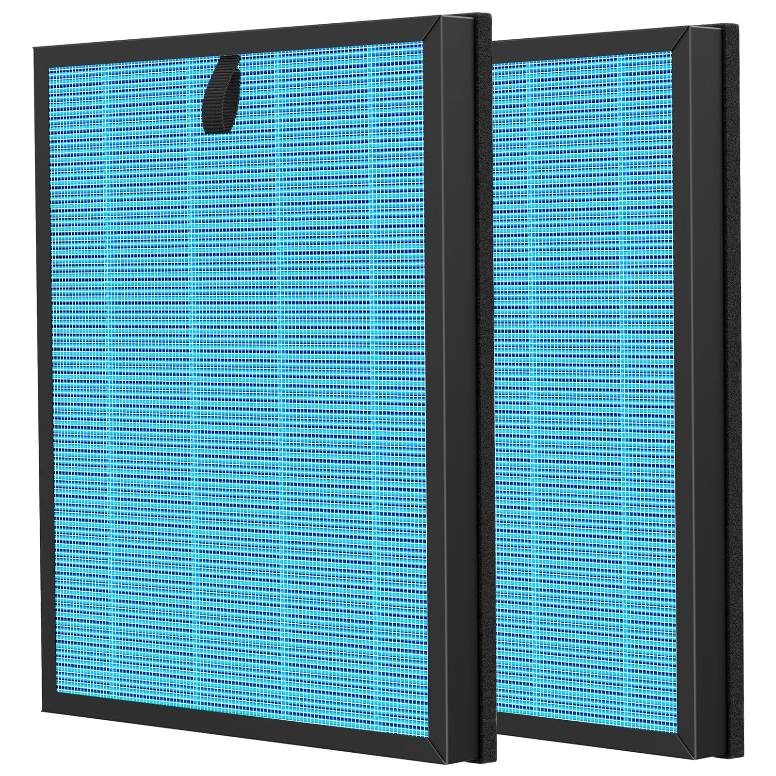 Isingo 2 Pack Mkd05 Air Filter Replacement Compatible With Mkd05 Air Purifier, 4 In 1 High Efficiency H13 True Hepa Filter, Stan