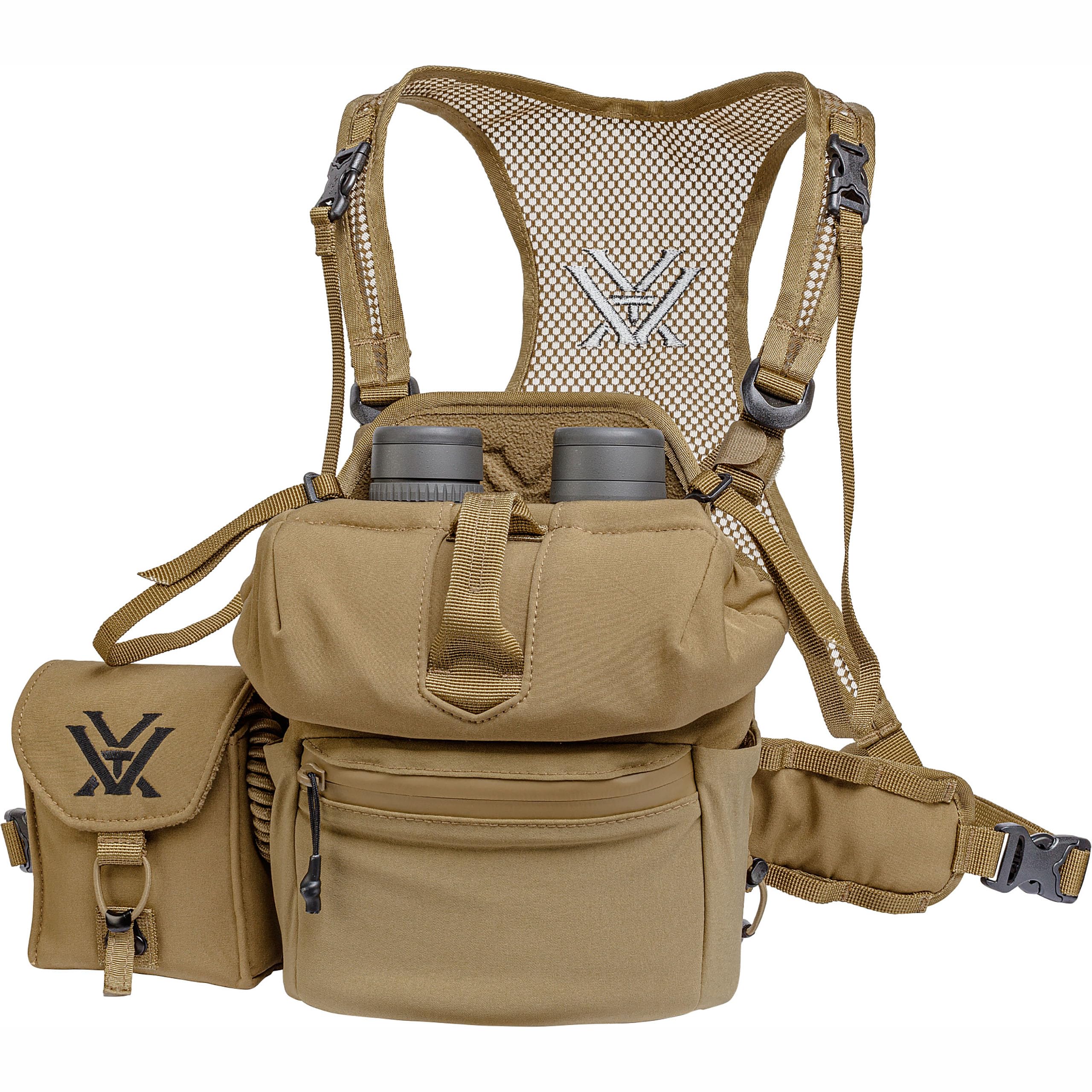 Vortex Optics   Glasspak Pro Binocular Harness Lg Tan (P600 L)