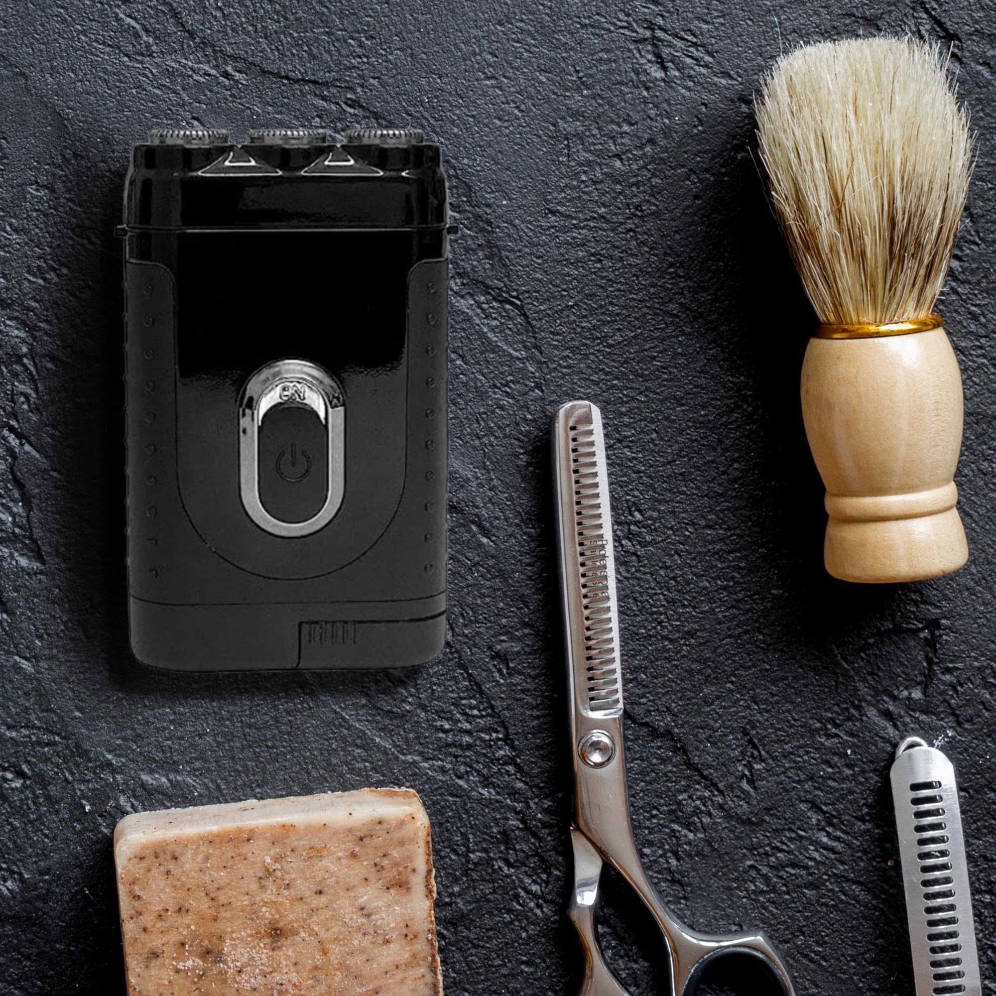 Tacshaver 3D Electric Razor For Men   2 In 1 Trimmer And Electric Shavers For Men   Rechargeable Waterproof Electric Razor   Hea