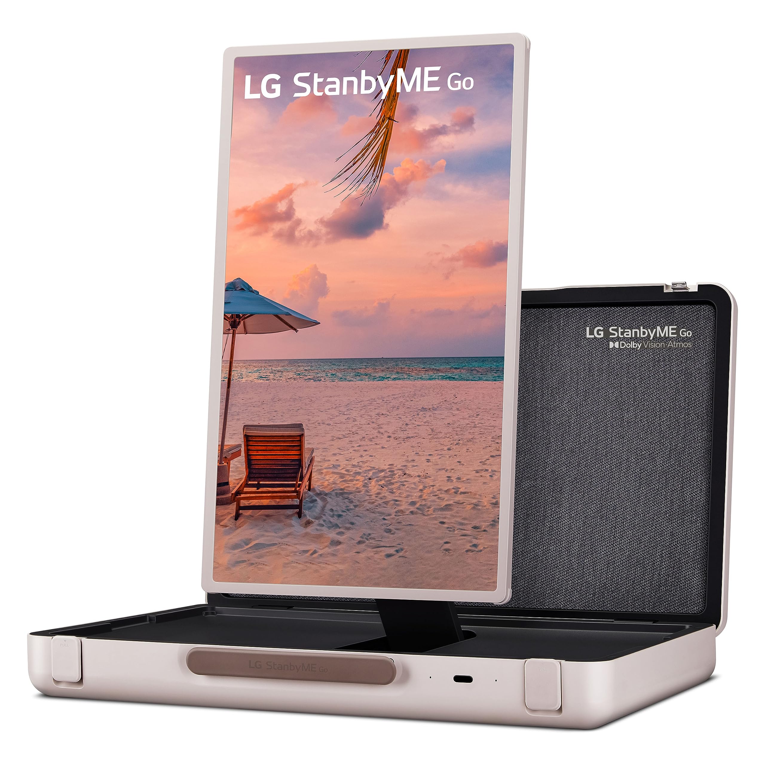 Lg 27 Inch Stanbyme Go Portable Smart 1080P Touch Screen (27Lx5Qkna, 2023 Model), Calming Beige