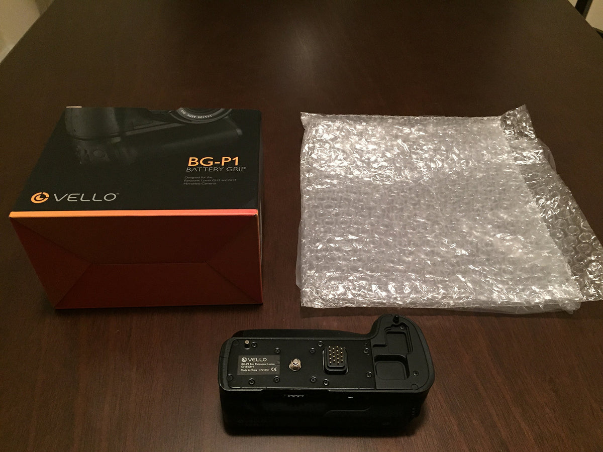 Vello BG-P1 Battery Grip for Panasonic Lumix GH3 and GH4