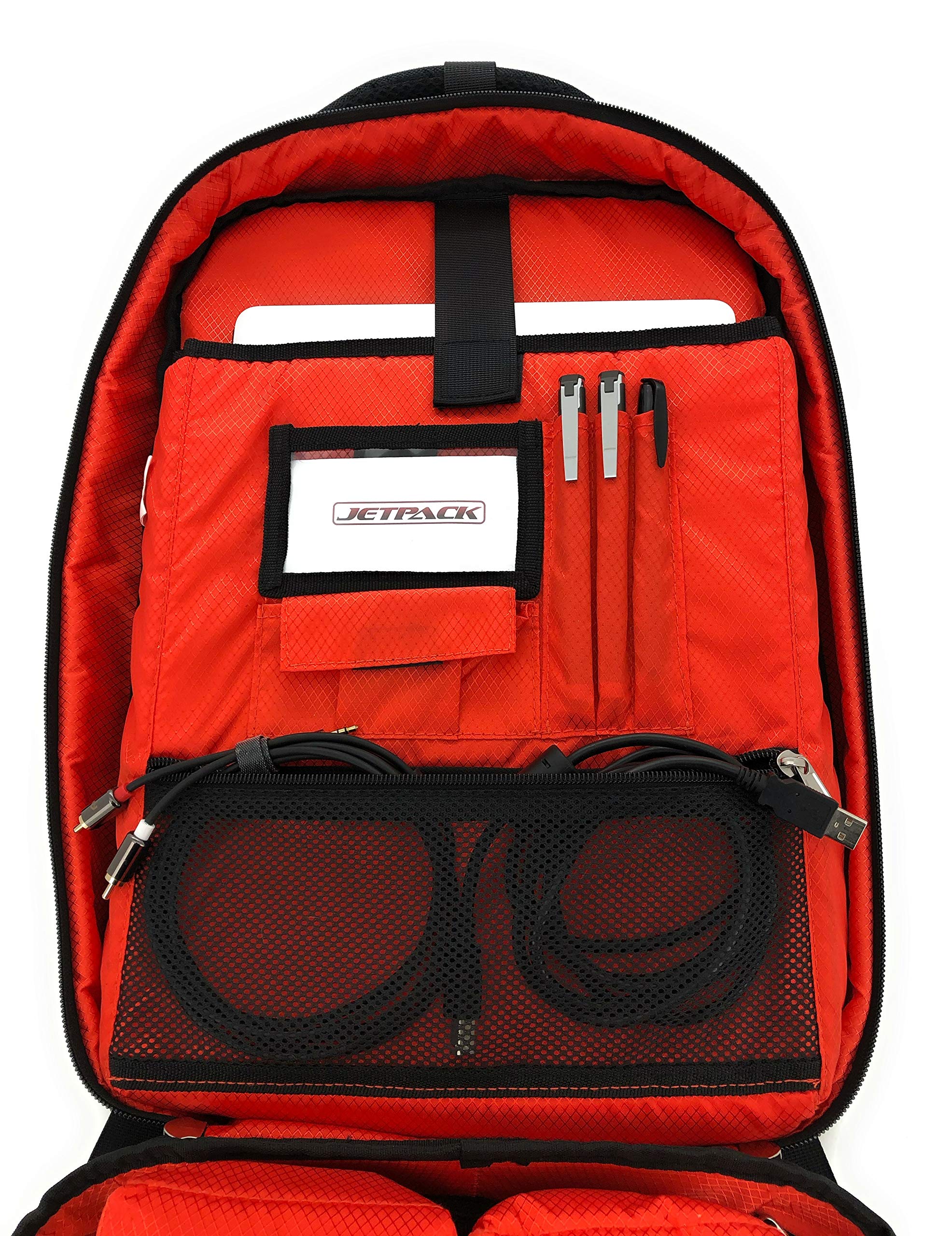 Jetpack Snap Backpack For Non Dvs, Club Dj Gig Set Up, This Bag Protect Carry Mac, Laptop, Stand, Headphone, Usb Mobile Devices,