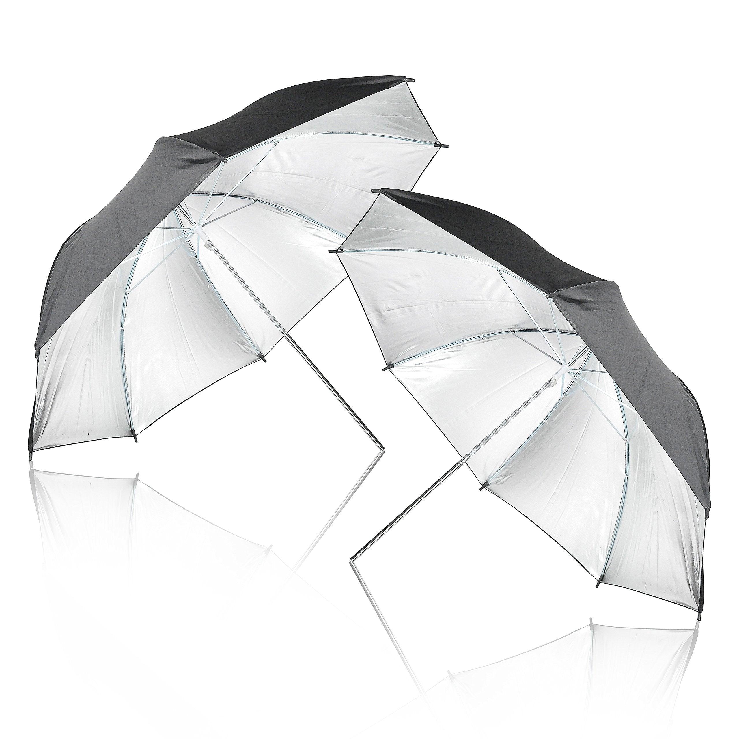 Emart 33 Inch Reflective Photography Umbrella,Studio Camera Photography Props With Adjustable Light Stand,Flash Diffuser For Spe