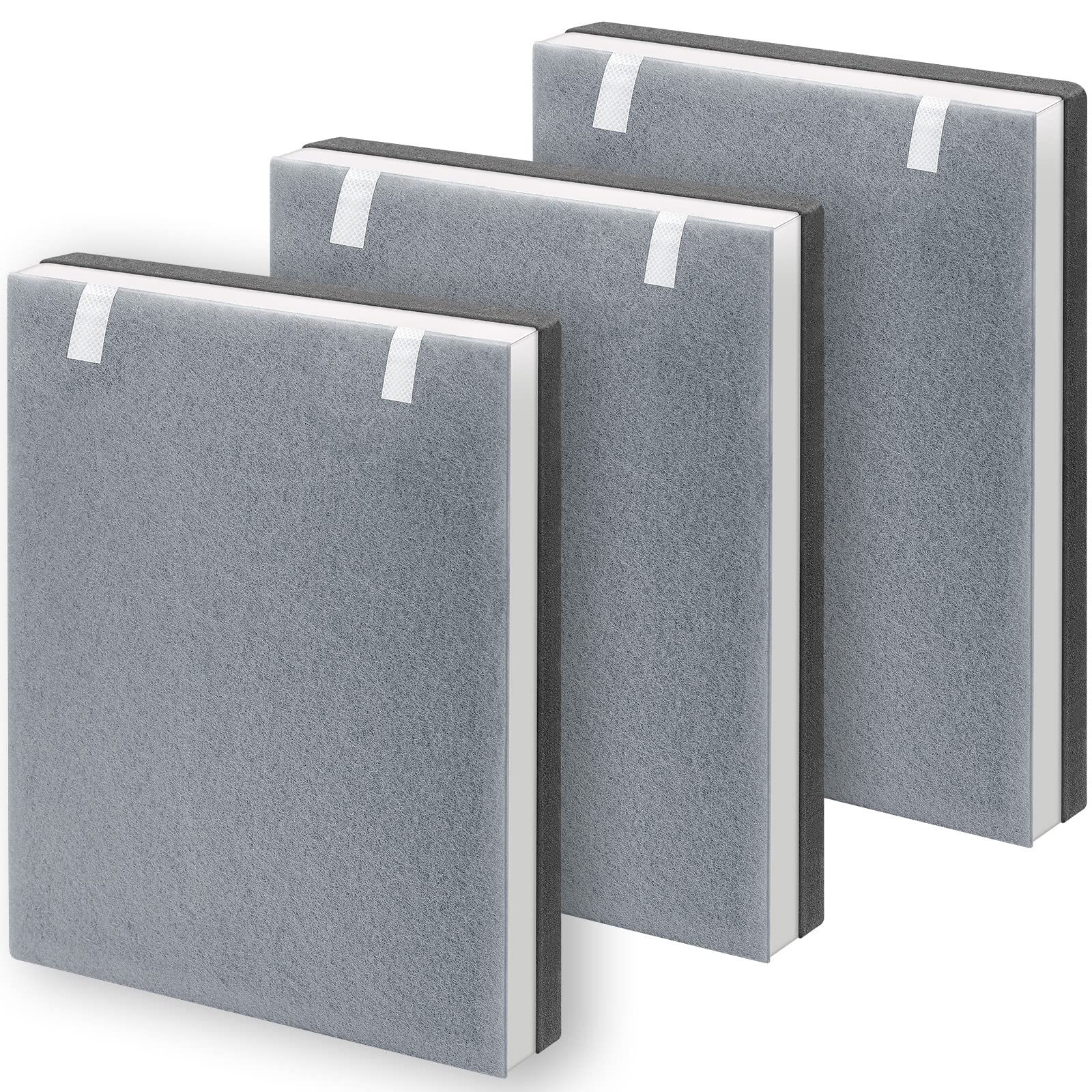 3 Pack Vital 100 True Hepa Replacement Filter Compatible With Levoit Vital 100 Air Purifi Er, H13 True Hepa And High Efficiency