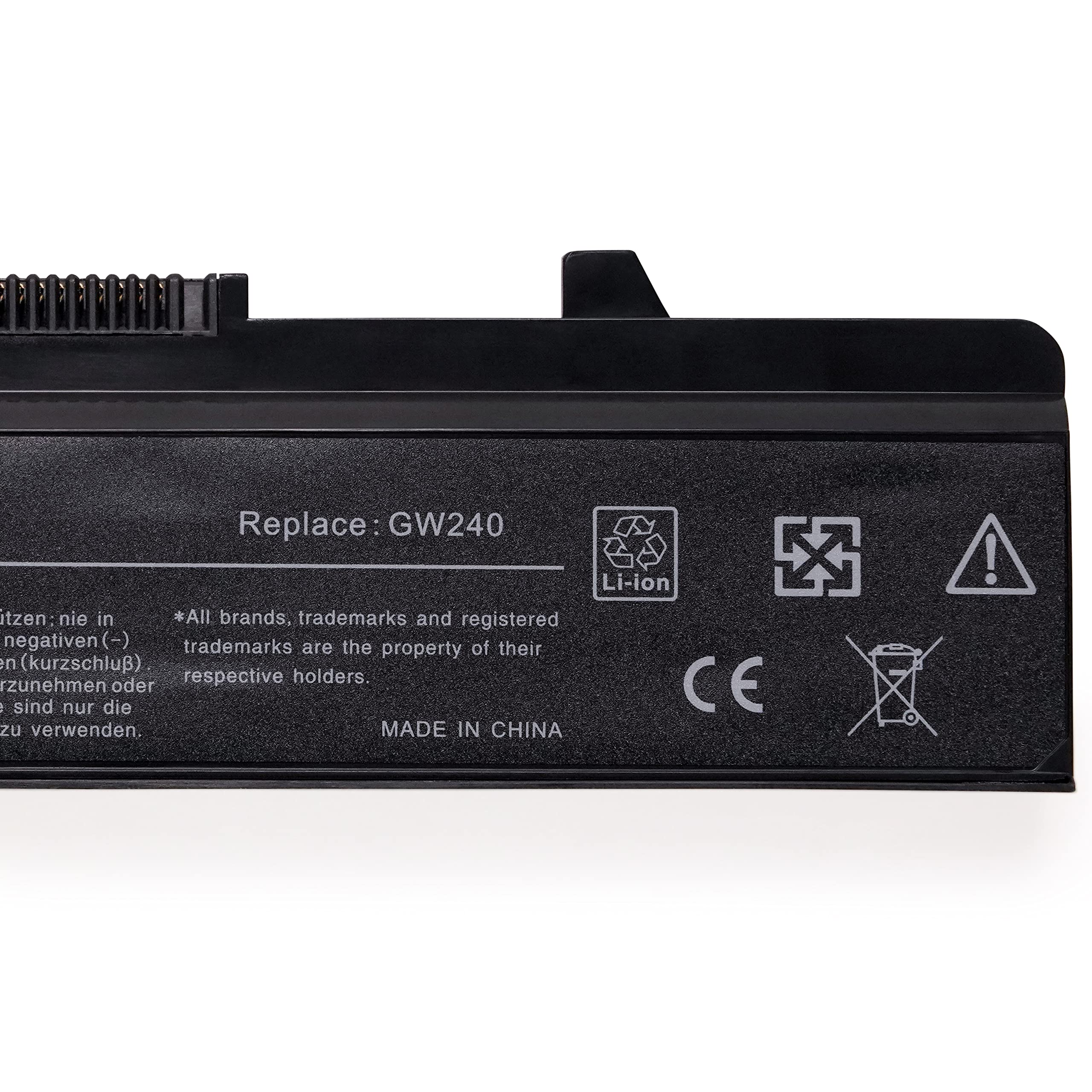 Ghu Premium 58Wh Compatible With Dell Inspiring 1545 Battery Dell Battery Module Type X284G, Dell Laptop Battery X284G, Rn873 De