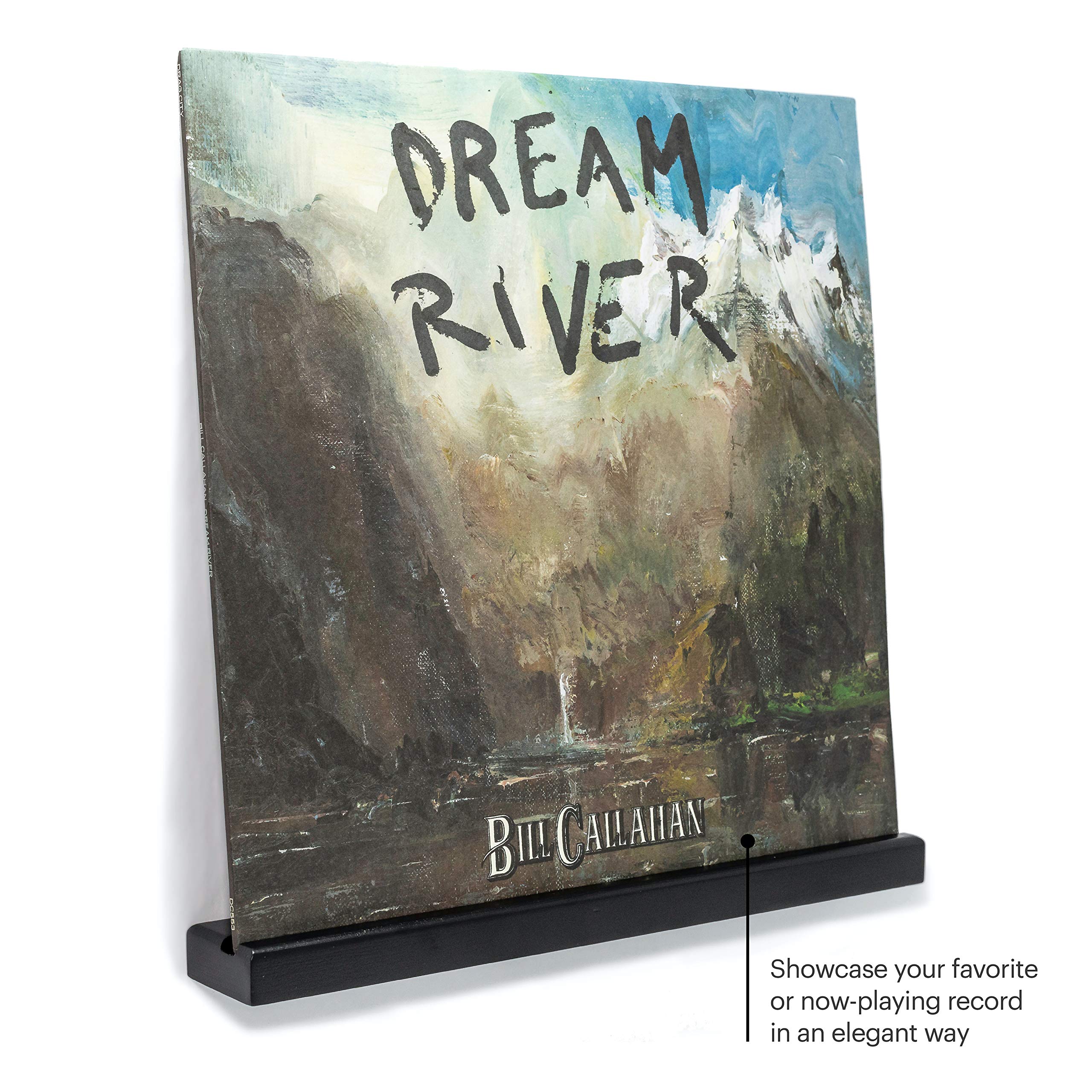 Mnke Vinyl Record Wall Mount   An Elegant Display Ledge Made From Solid Wood   This Vinyl Record Shelf Holds Single And Double L