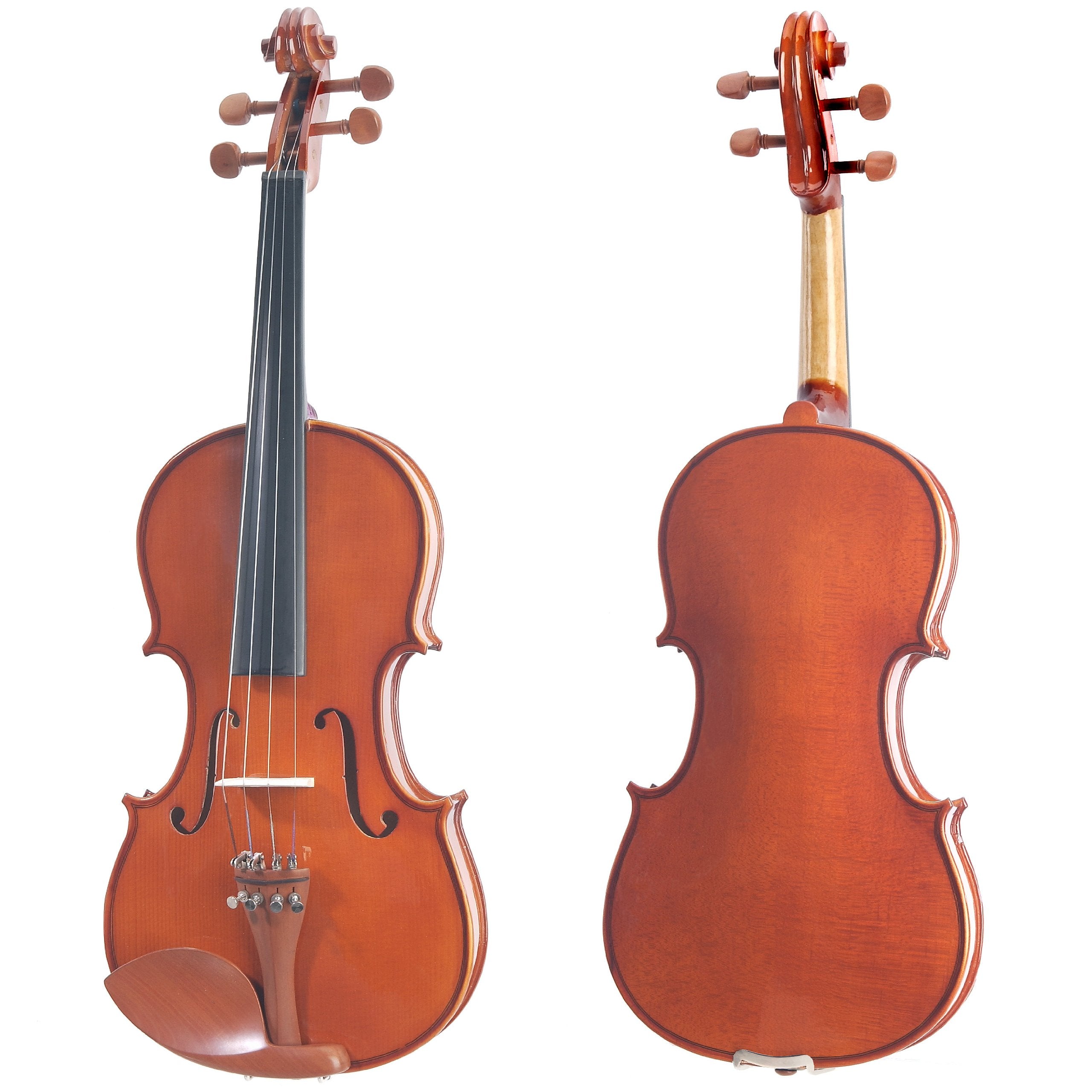 Cecilio Cvn-200 Solidwood Violin With Daddario Prelude Strings, Size 1/4