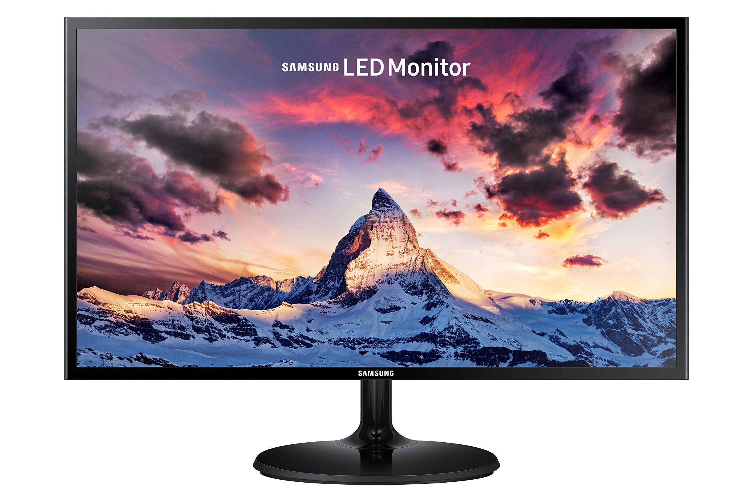 Samsung 24 FHD Flat Monitor with Super-Slim Design - LS24F354FHNXZA, Black