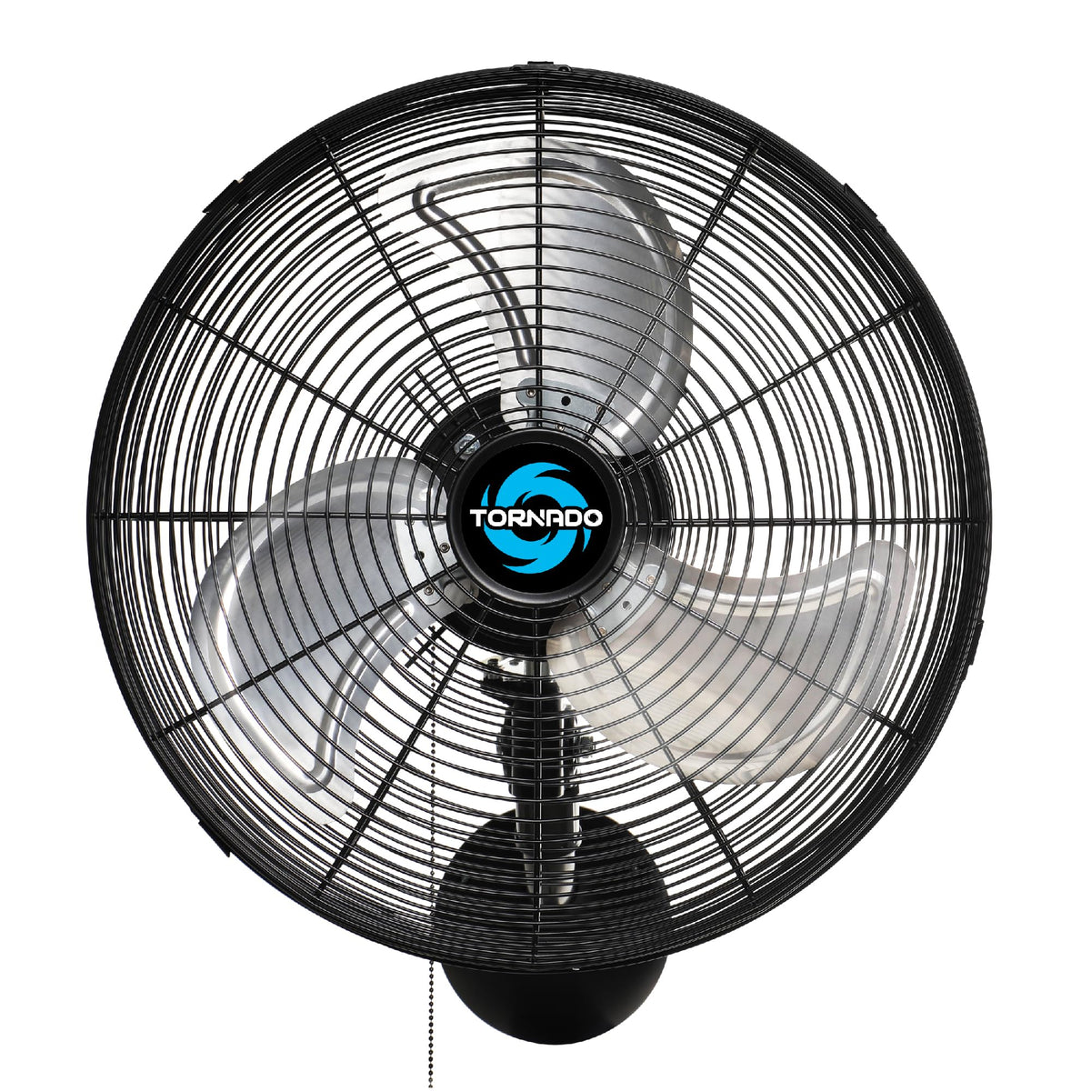Tornado   16 Inch Pro Series Oscillating Wall Mount Fan   High Velocity Heavy Duty Metal Wall Mount Fan For Industrial, Commerci